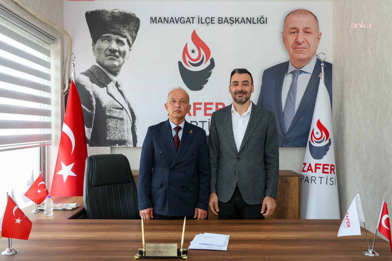 Manavgat Belediye Başkan Vekili Çiçek’ten ilçedeki siyasi partilere ziyaret