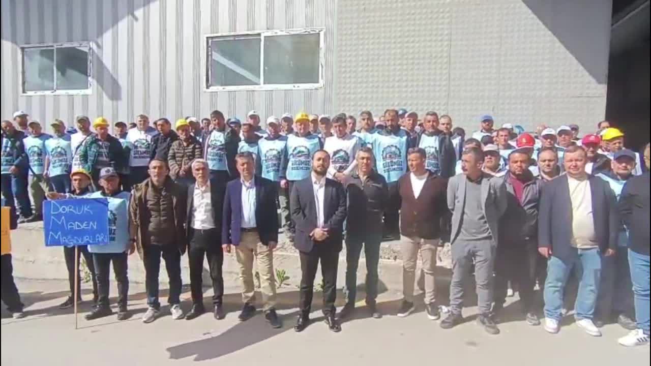 Doruk Maden işçileri Ankara yürüyüşünde... CHP Manisa Milletvekili Bakırlıoğlu: "TMSF’nin burayı doğru düzgün bir şirkete devretmesi gerekiyordu"
