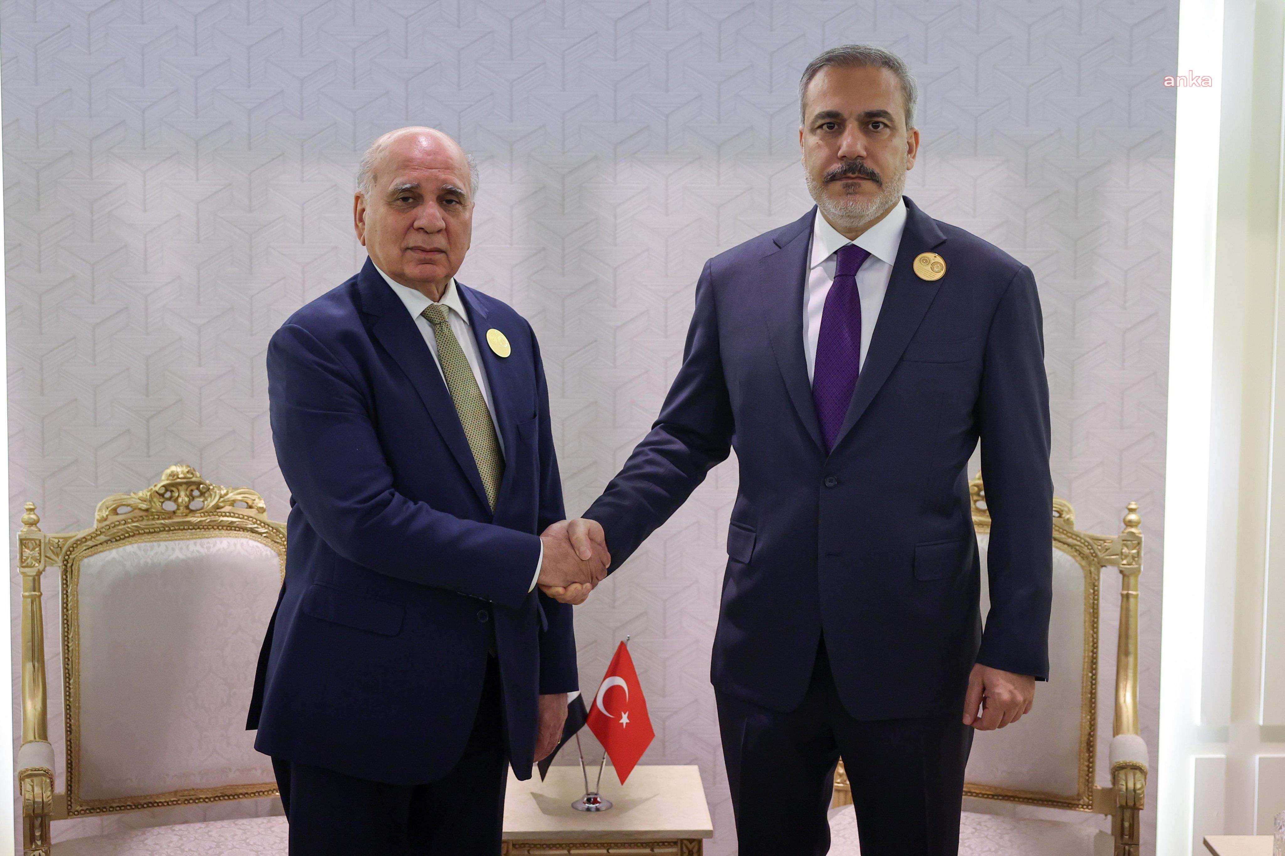 Dışişleri Bakanı Fidan, Iraklı mevkidaşıyla görüştü