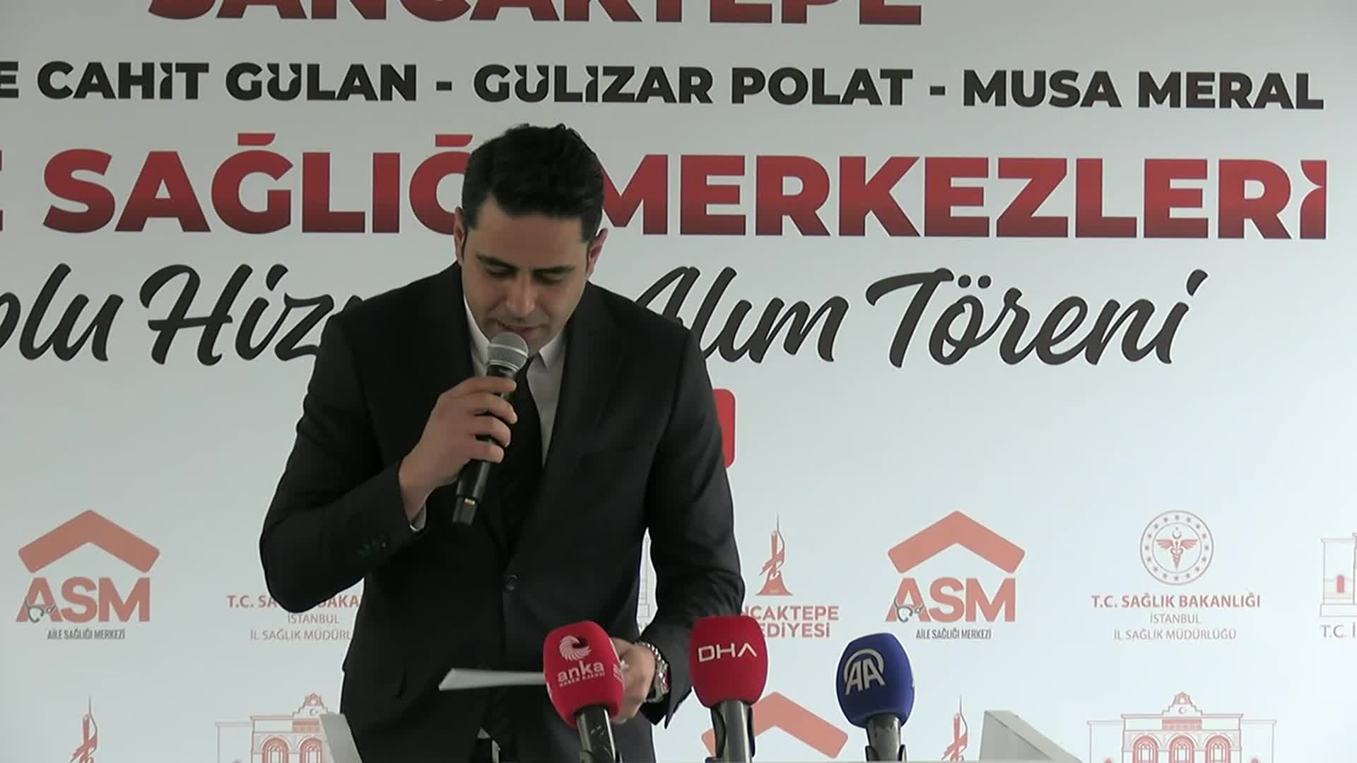 Sancaktepe'de 3 sağlık merkezinin açılışı gerçekleştirildi