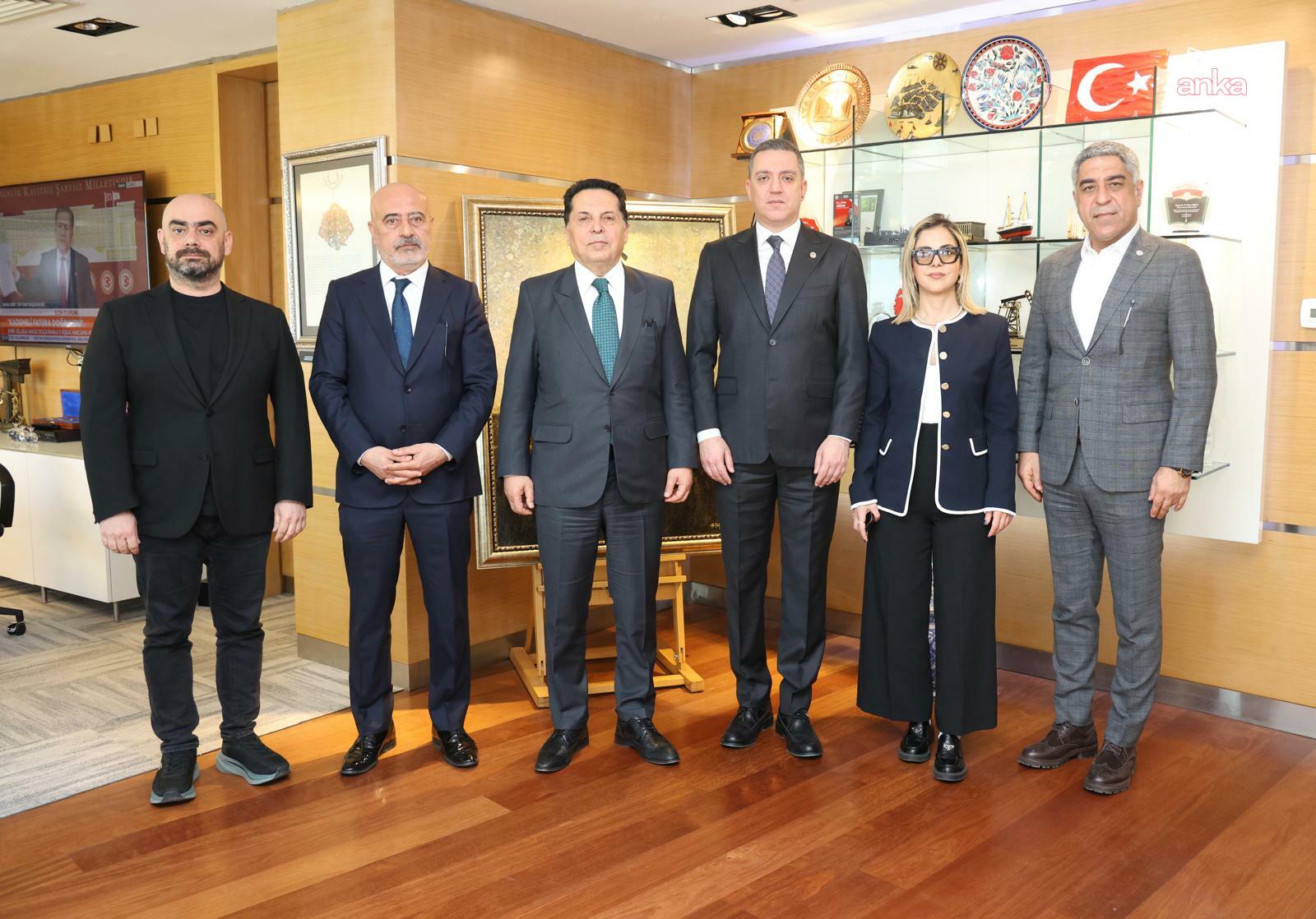 Esenyurt Belediye Başkanı Özer’den TBB’ye ziyaret