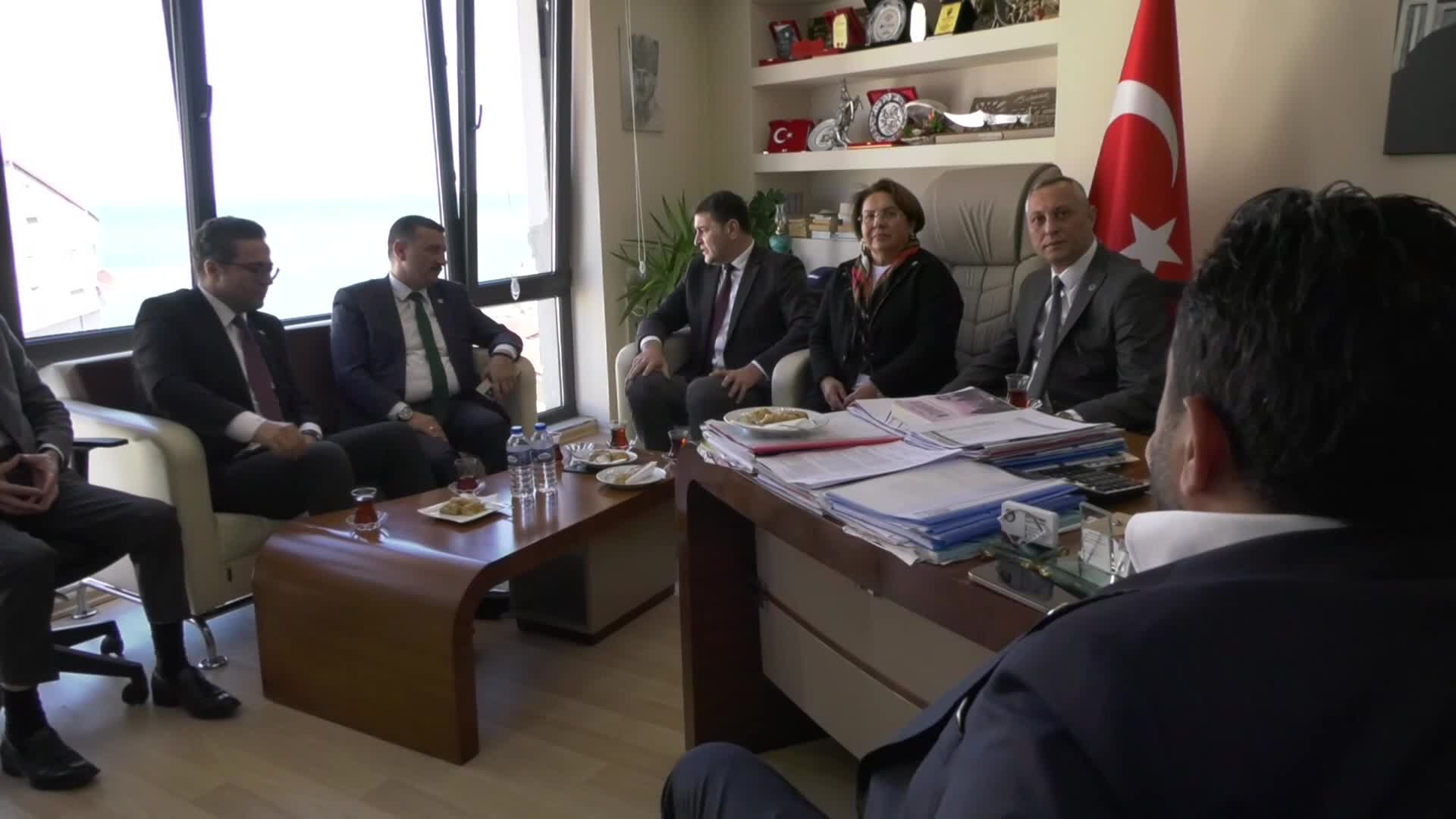 İYİ Parti heyeti, maden faaliyetine karşı direnen Giresun'un Sekü Köyü'nde: “Bu mücadeleyi Meclis’e taşıyacağız”