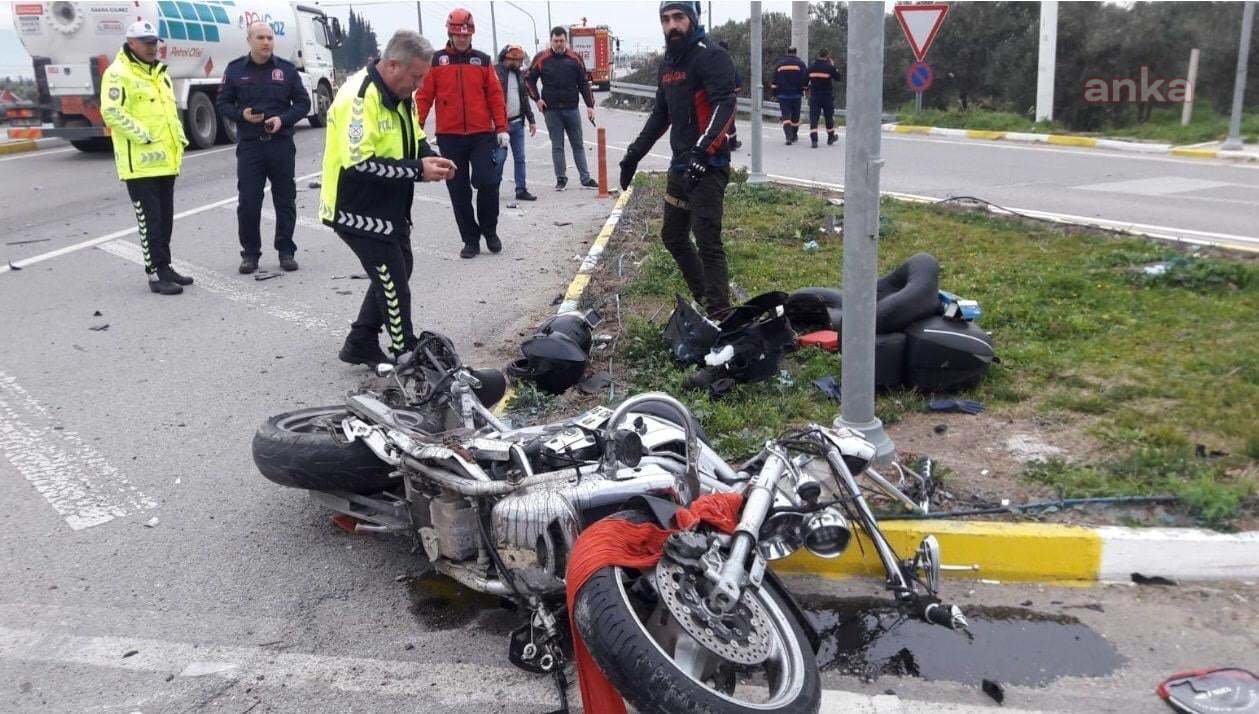MOTOSİKLET KAZASINA GÖRGÜ TANIĞI ARIYORLAR