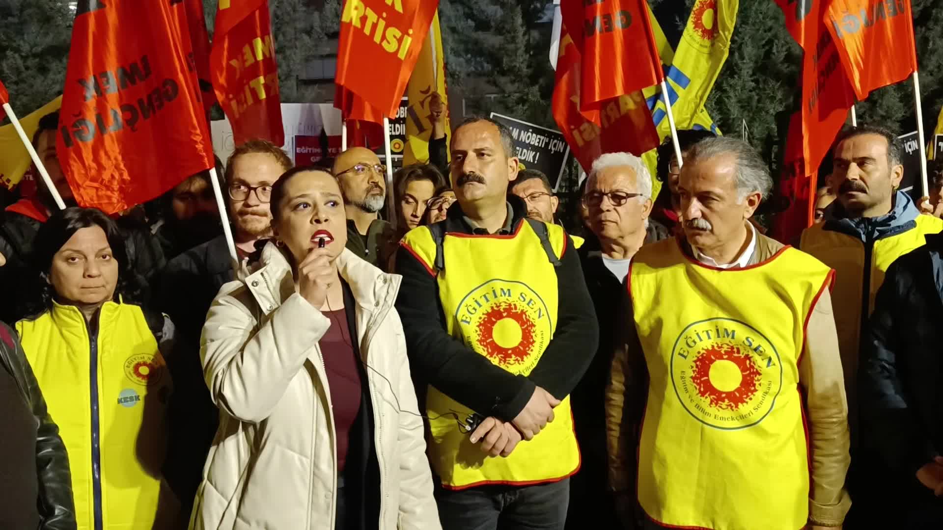 EMEP'li Karaca: "Bir iktidar en güvenli olması gereken okullarda çocukların, eğitim emekçilerinin canını koruyamıyorsa ne işe yarar?"