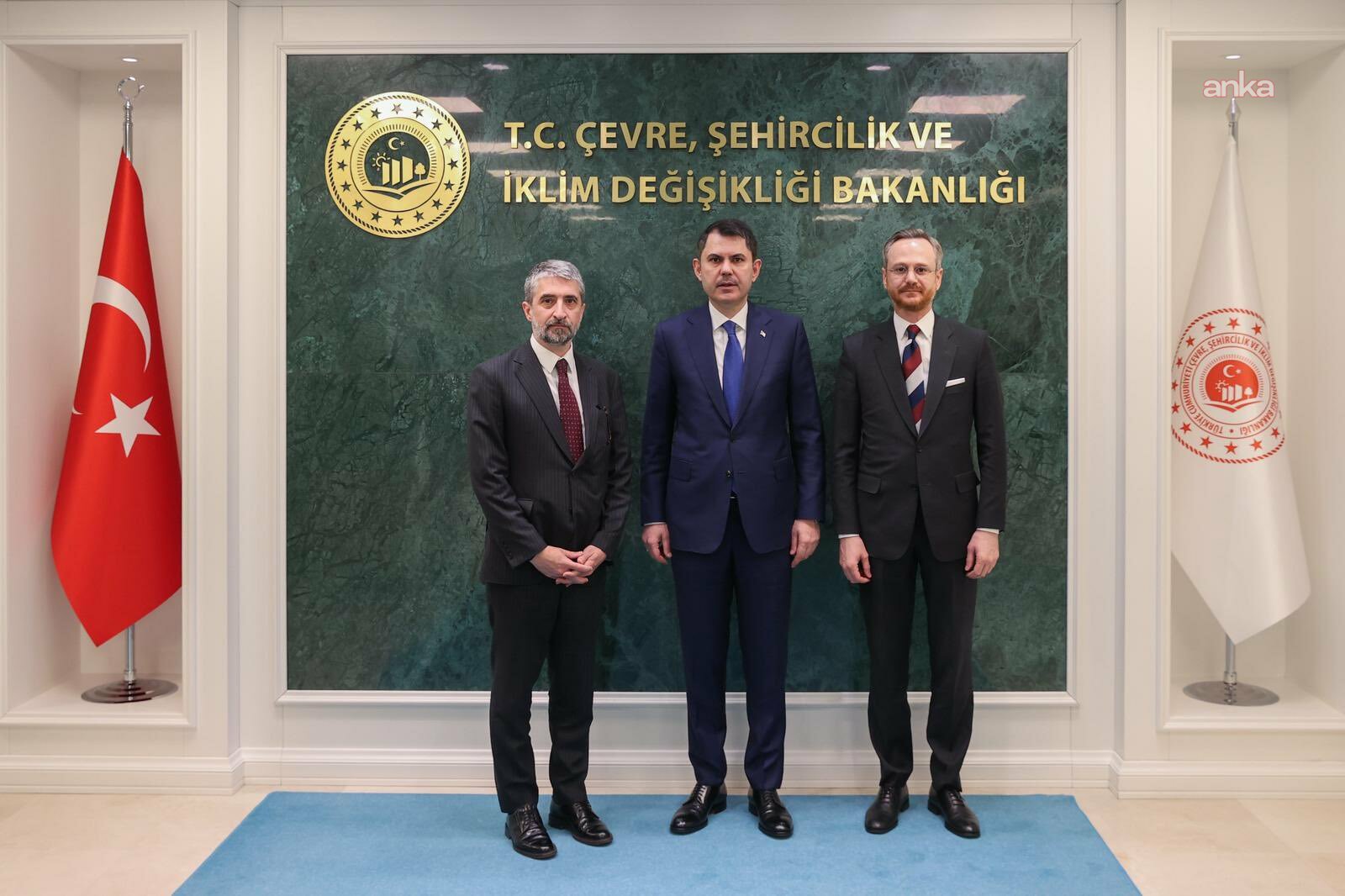 TÜSİAD Yönetim Kurulu Başkanı, Murat Kurum'u ziyaret etti