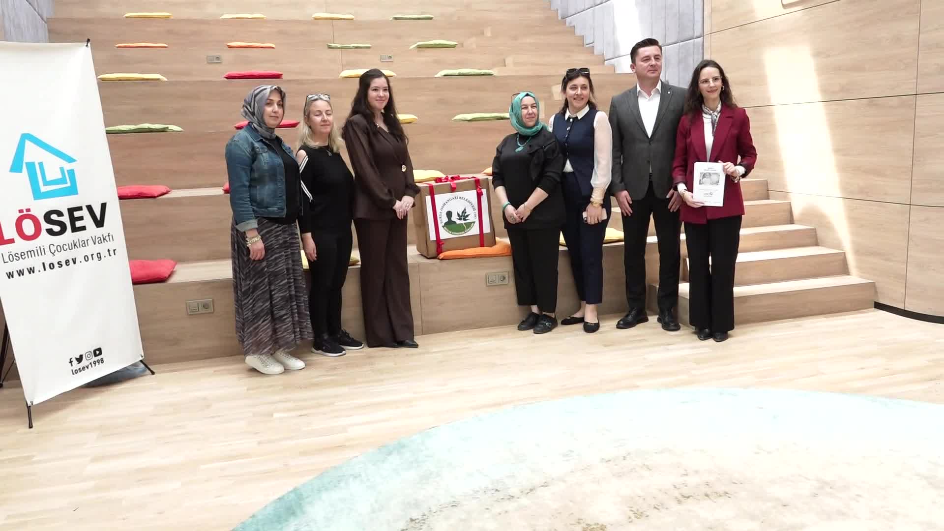 Osmangazi Belediyesi’nden lösemili çocukları mutlu eden hediye