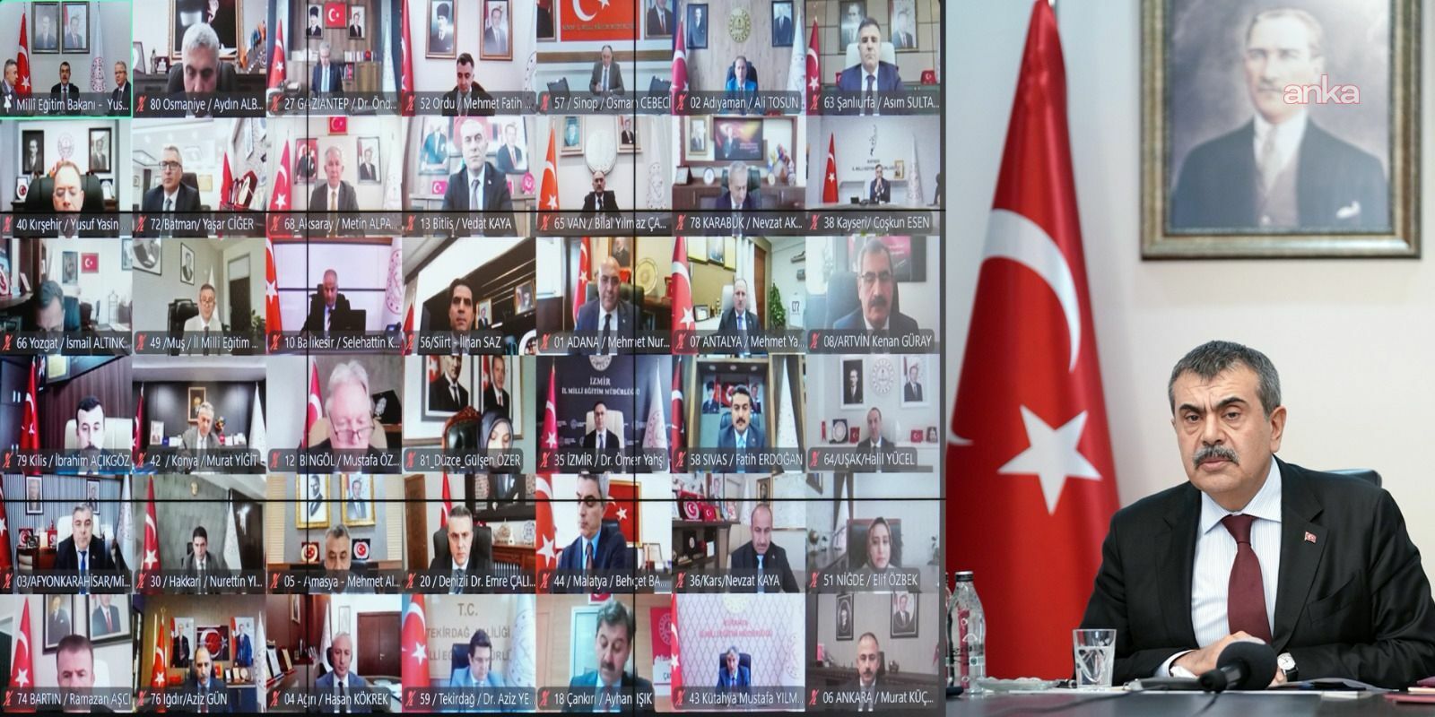 Bakan Tekin: "Evlatlarımızın güvenliği konusunda en küçük bir tavize izin vermeyecek, çocuklarımızın insani değerlerini, devletle ve milletle bağını kaybetmesine müsaade etmeyeceğiz"