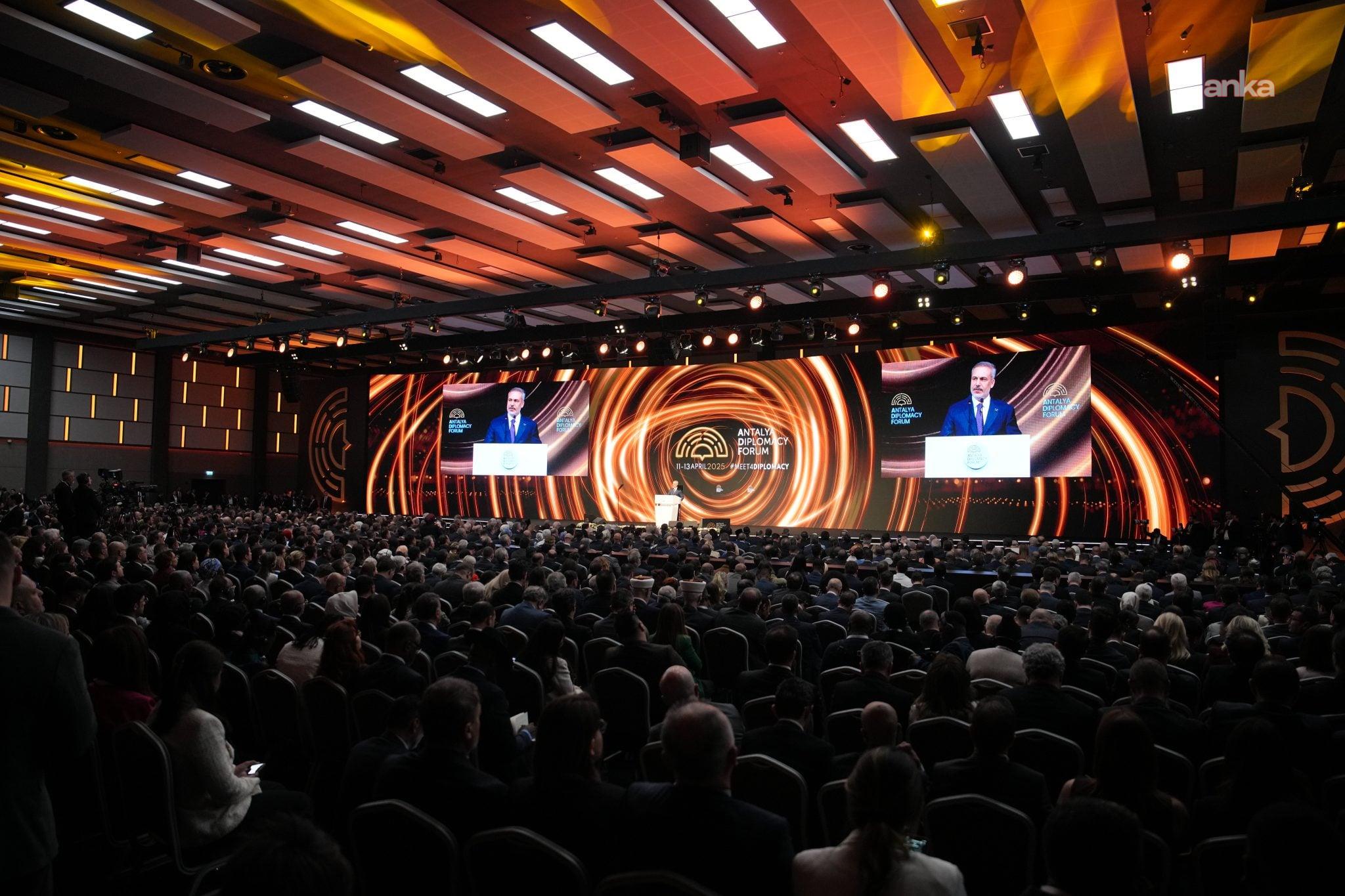 Antalya Diplomasi Forumu'nda Gazze konulu toplantı yapılacak