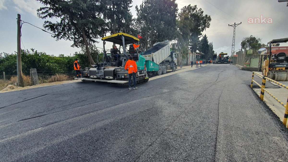 MERSİN BÜYÜKŞEHİR, TARSUS’TA YOL DÜZENLEME VE ASFALT ÇALIŞMALARINA DEVAM EDİYOR