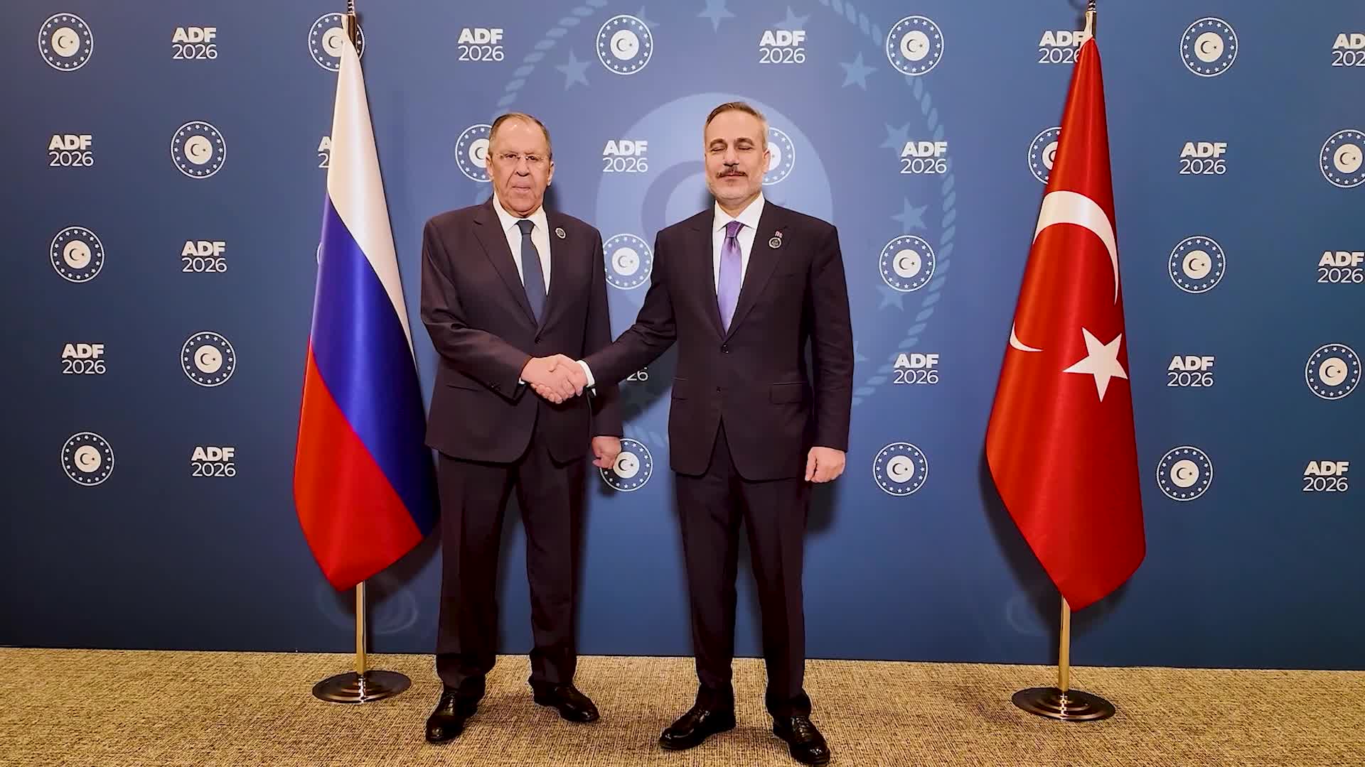 Bakan Fidan, Rus mevkidaşı ile bir araya geldi
