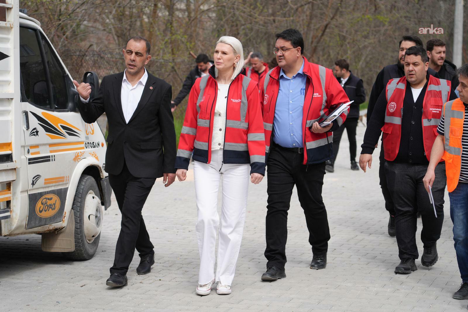 Bilecik Belediye Başkanı Subaşı, Kayıboyu Mahallesi’nde incelemeler yaptı