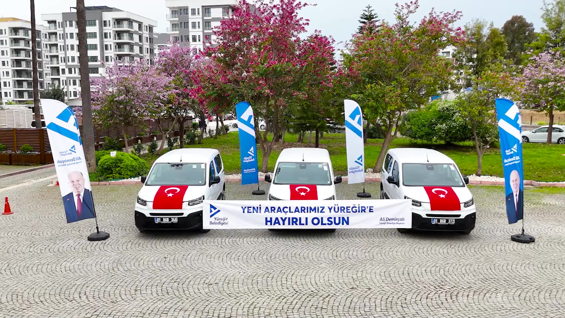 Yüreğir Belediyesi'nin araç filosu güçleniyor