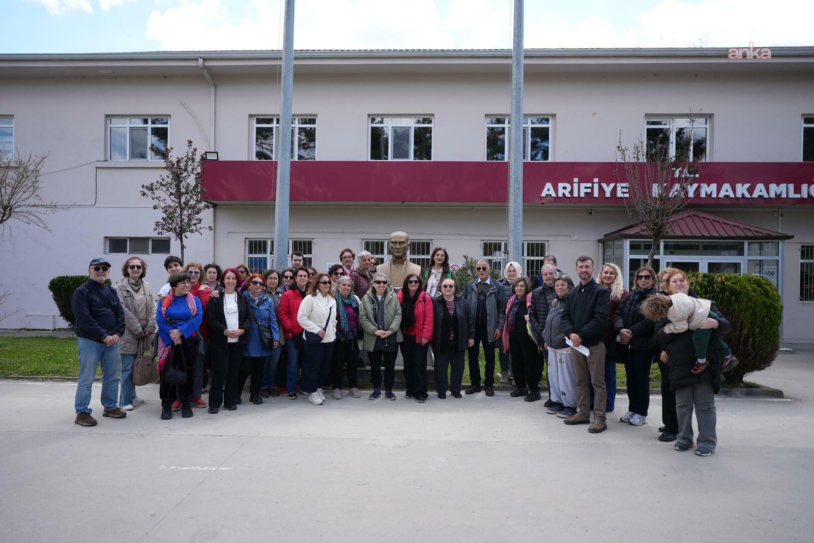 Maltepeliler, Arifiye Köy Enstitüsü binasını ziyaret etti