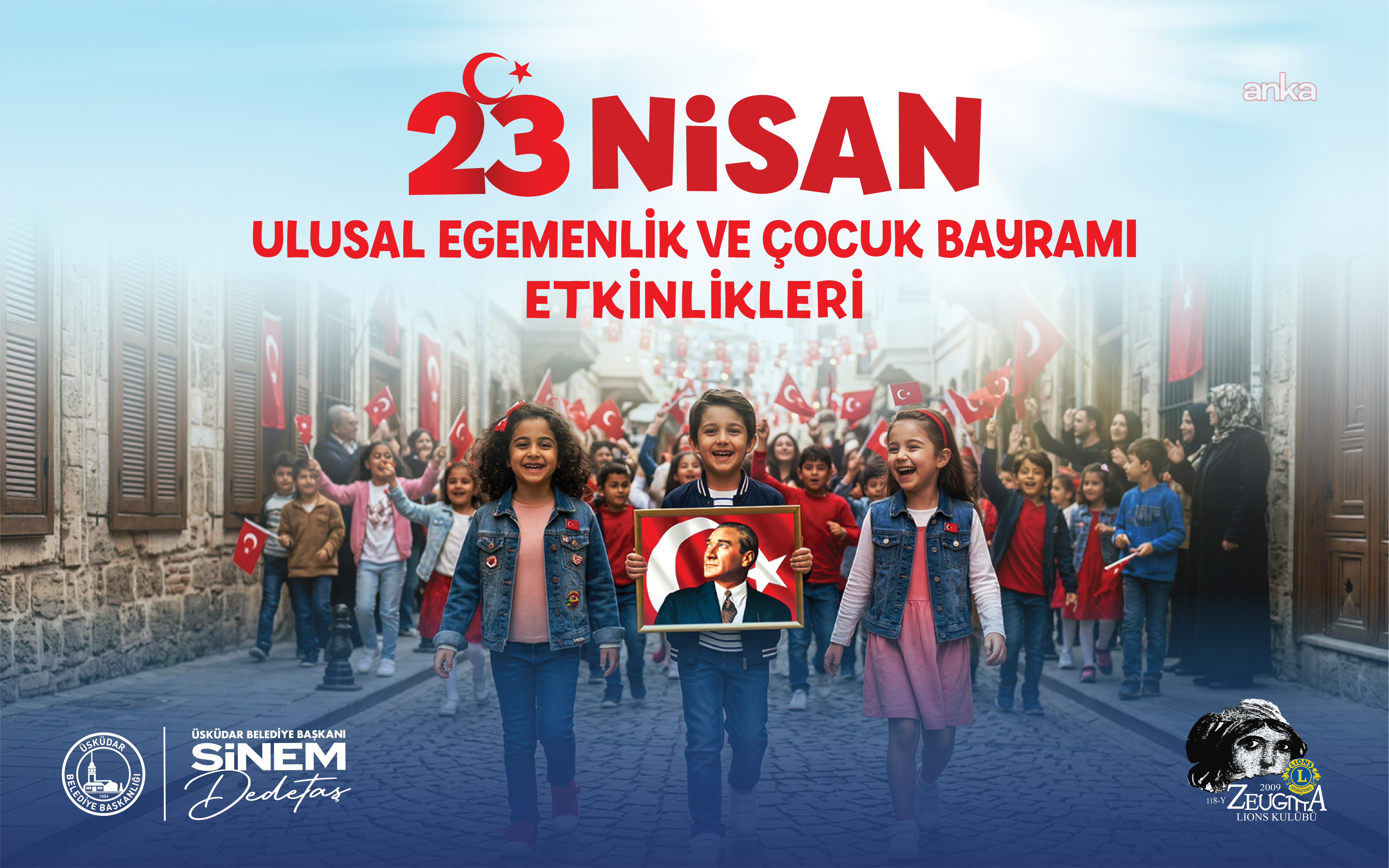 Üsküdar'da 23 Nisan, üç gün sürecek dolu dolu bir programla kutlanacak