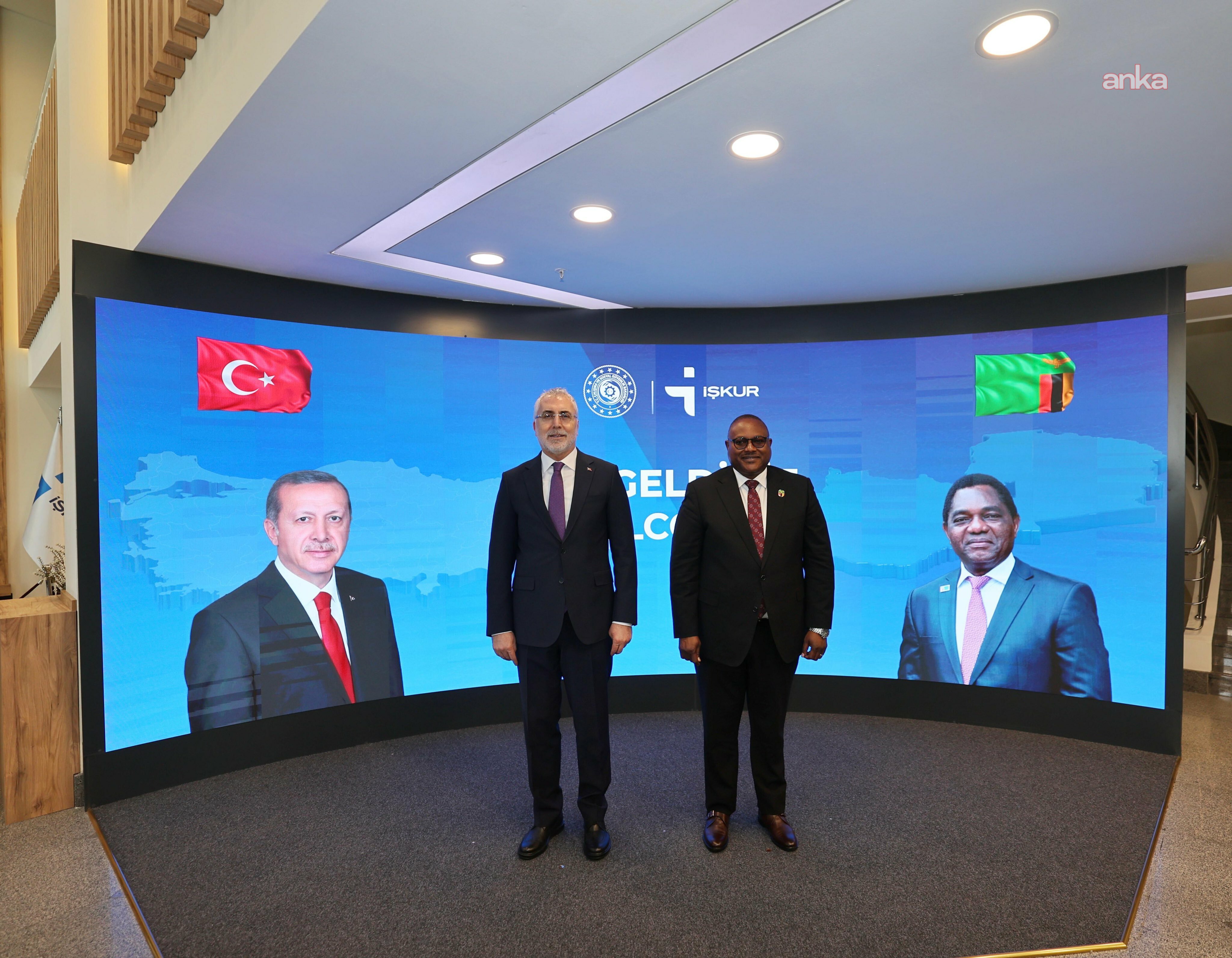 Bakan Işıkhan, Zambiya Dışişleri Bakanı Haimbe ile görüştü