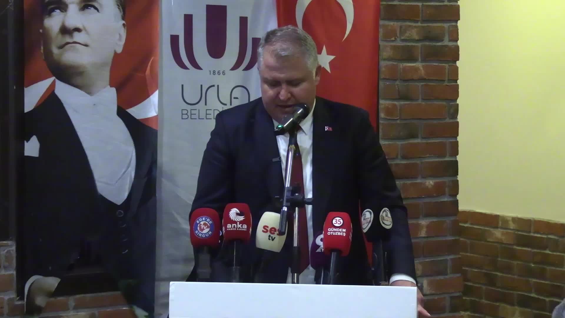 Uluslararası Urla Enginar Festivali tanıtım toplantısı... Urla Belediye Başkanı Balkan: Bu festival, toprağın ve doğanın çığlığına kulak verme davetidir