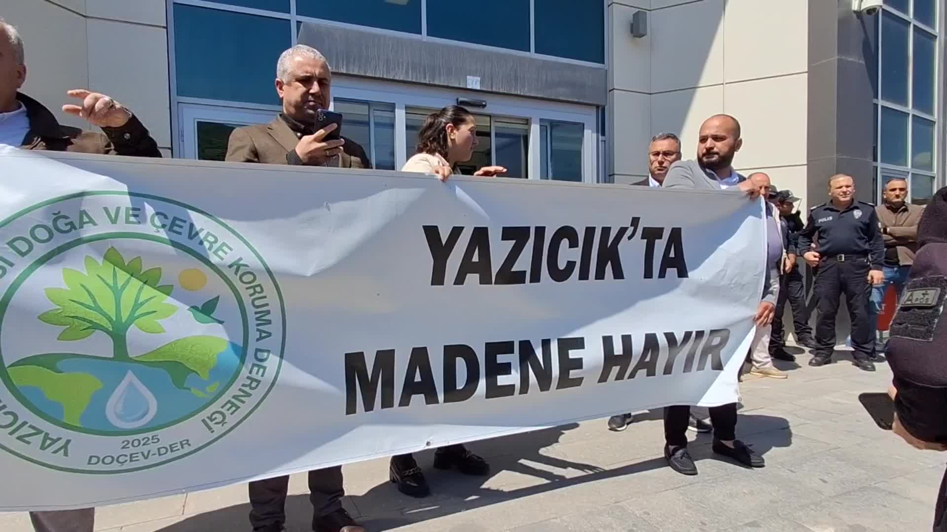 CHP'li Karabat, Tokat'ta faaliyete geçirilmesi planlanan Yazıcık madenine karşı açılan davayı takip etti: "Kazanan Tokatlılar ve Yazıcık olacak"