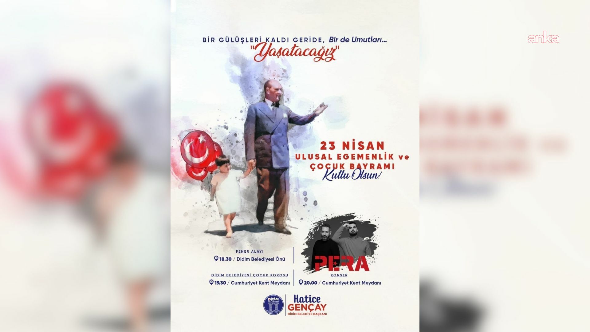 Didim'de 23 Nisan kutlamaları, akşam etkinlikleriyle taçlanacak