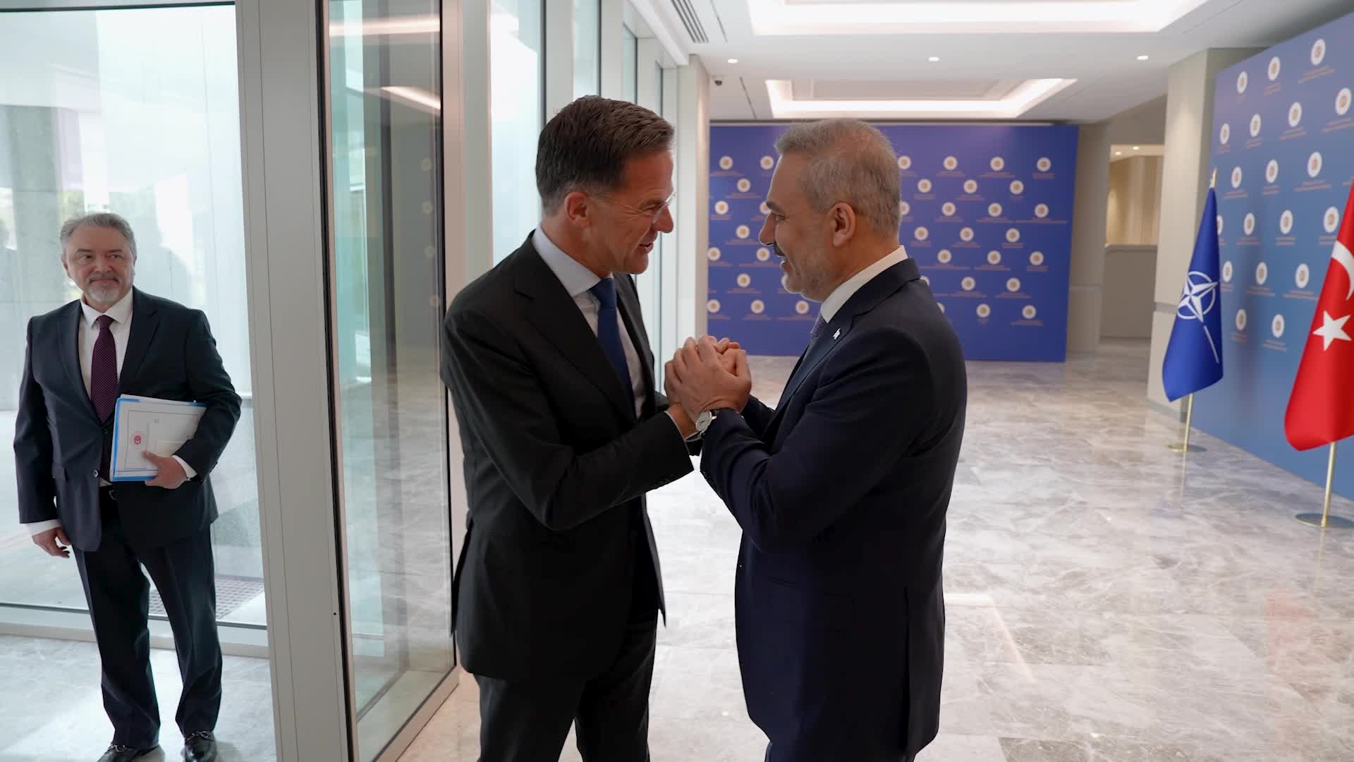Bakan Fidan, NATO Genel Sekreteri Rutte ile görüştü