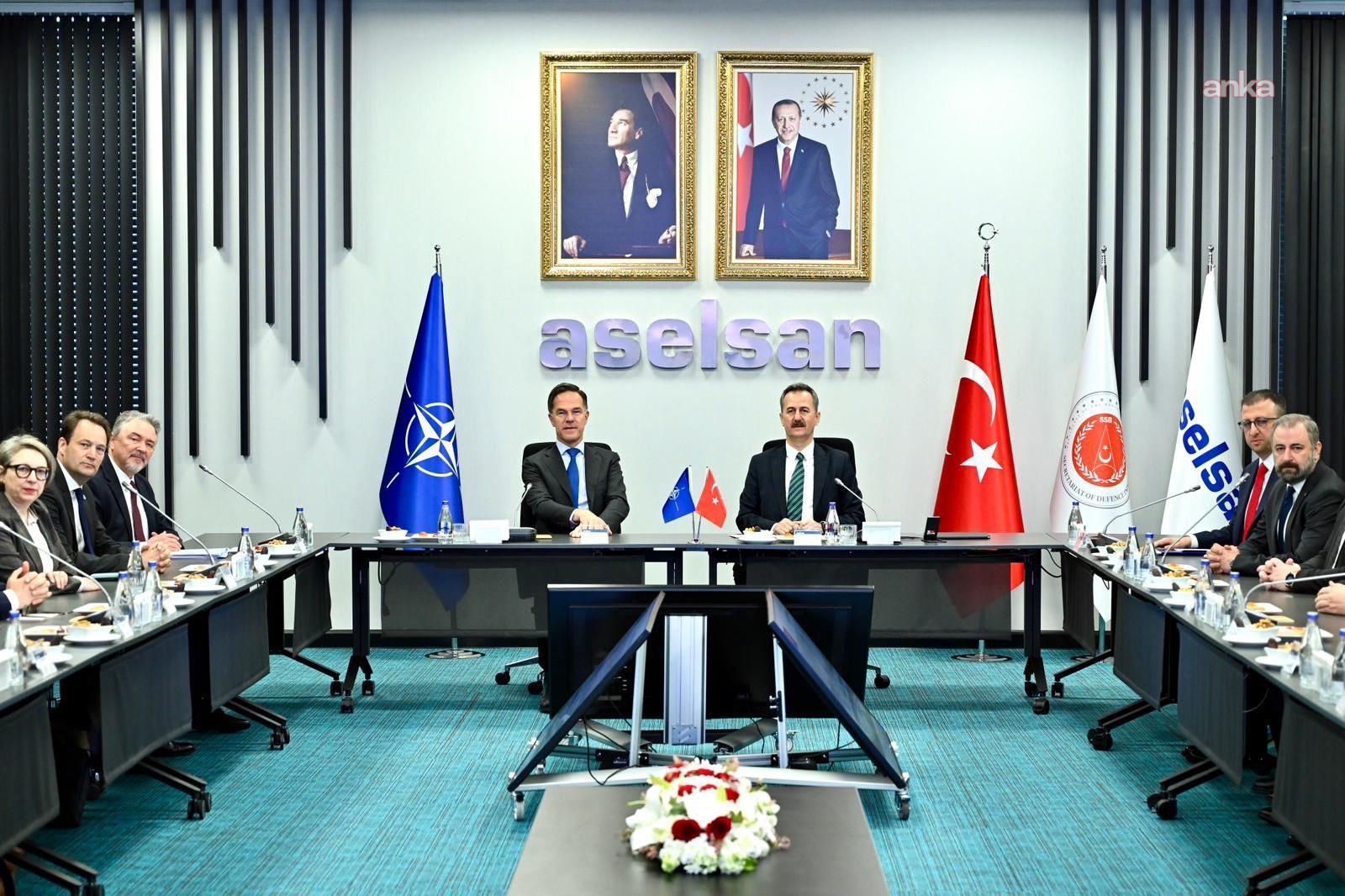 Haluk Görgün: "NATO Genel Sekreteri Rutte ile Türk savunma sanayinin, NATO’nun caydırıcılığına ve kolektif güvenliğine sağladığı katkılarını ele aldık"