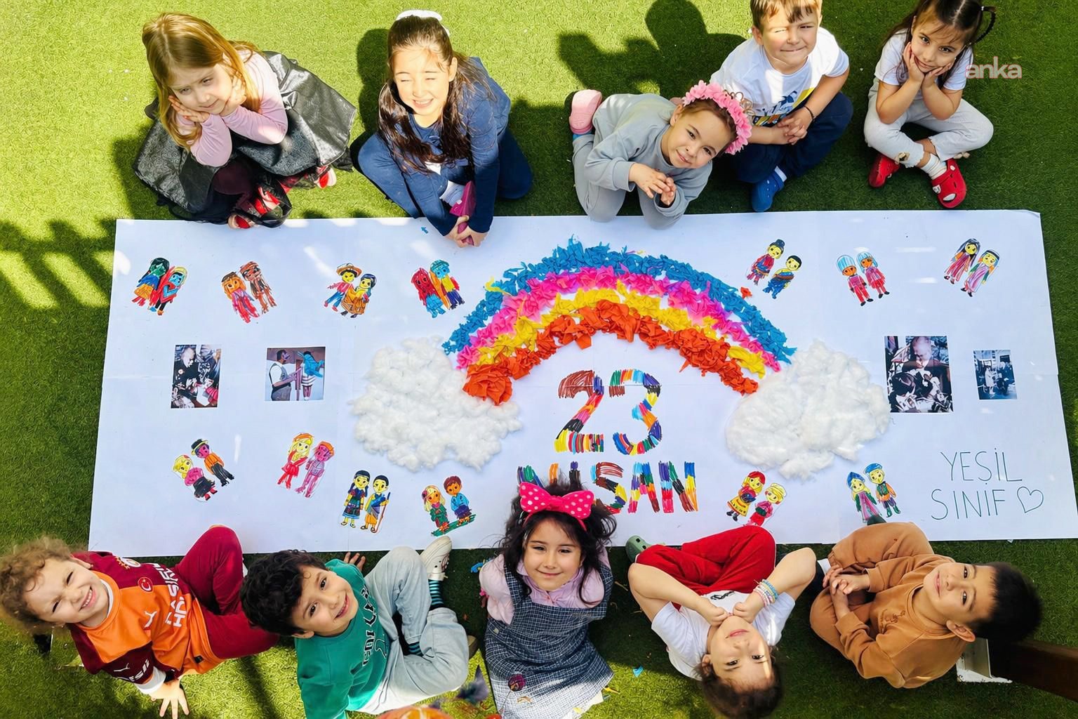 Efeler Belediyesi Gündüz Bakımevleri'nde erken 23 Nisan kutlaması