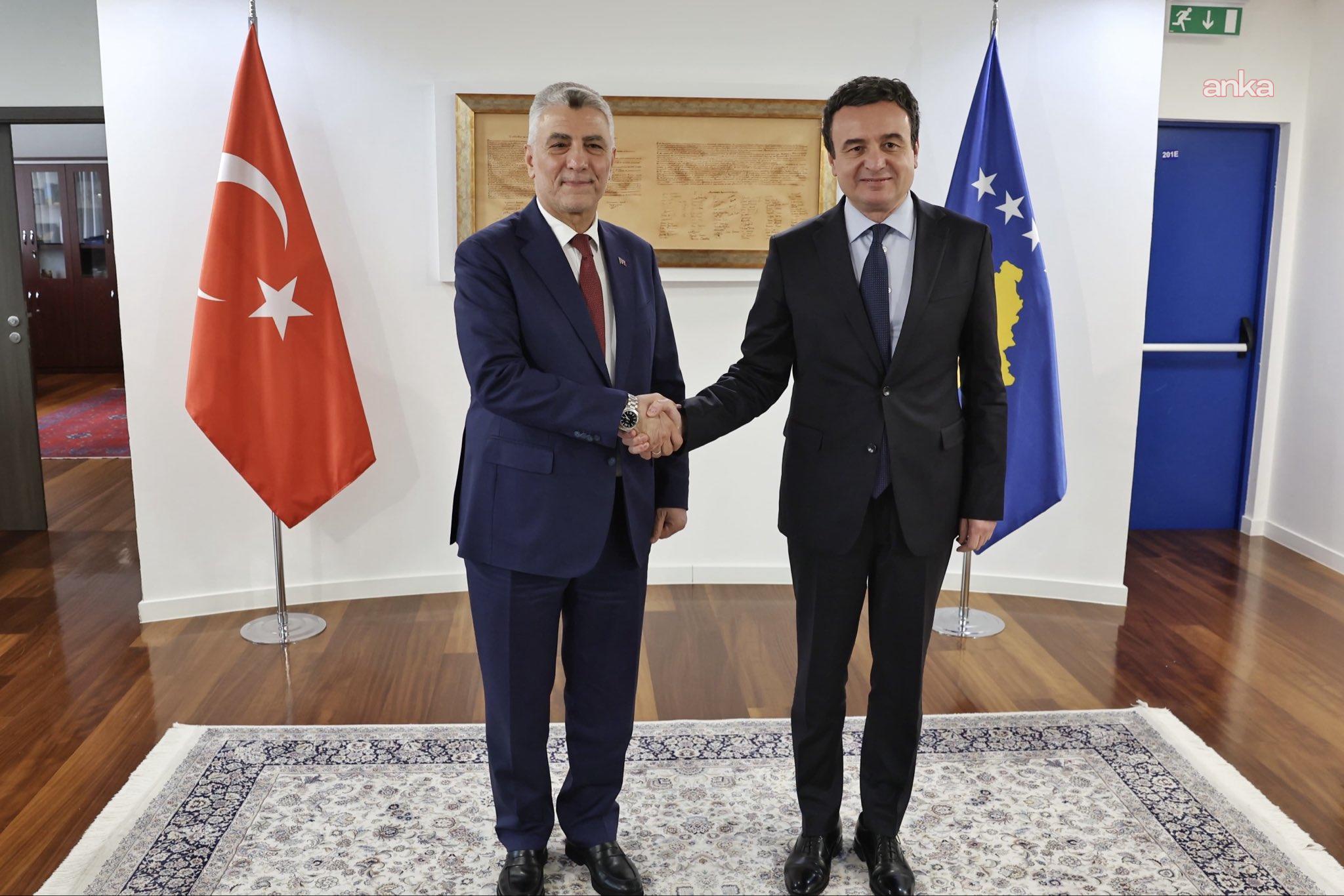 Ticaret Bakanı Bolat: "Kosova Sanayi, Girişimcilik, Ticaret ve İnovasyon Bakanı Lila ile görüşmemizde ticarette stratejik adımları ele aldık"