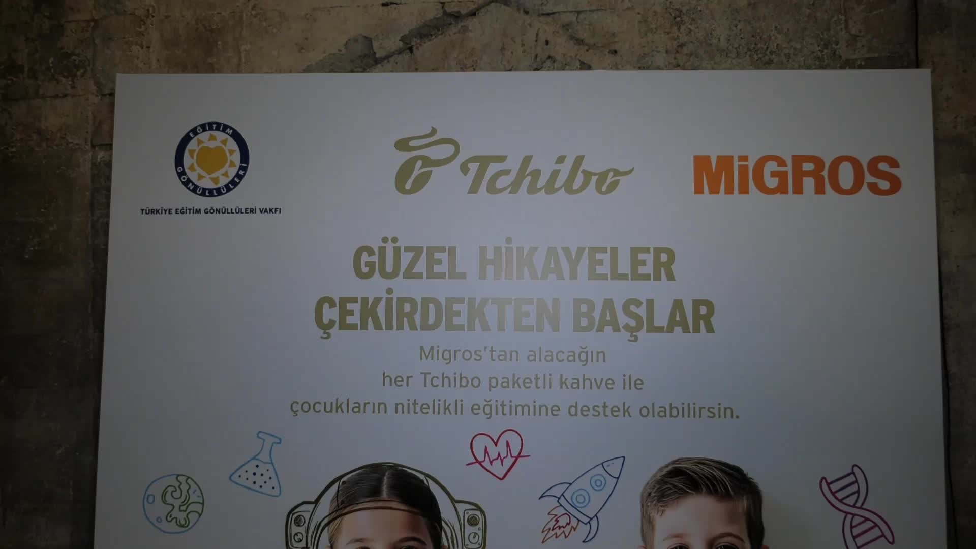 Tchibo’dan TEGV ve Migros iş birliği ile 3 bin çocuğa destek