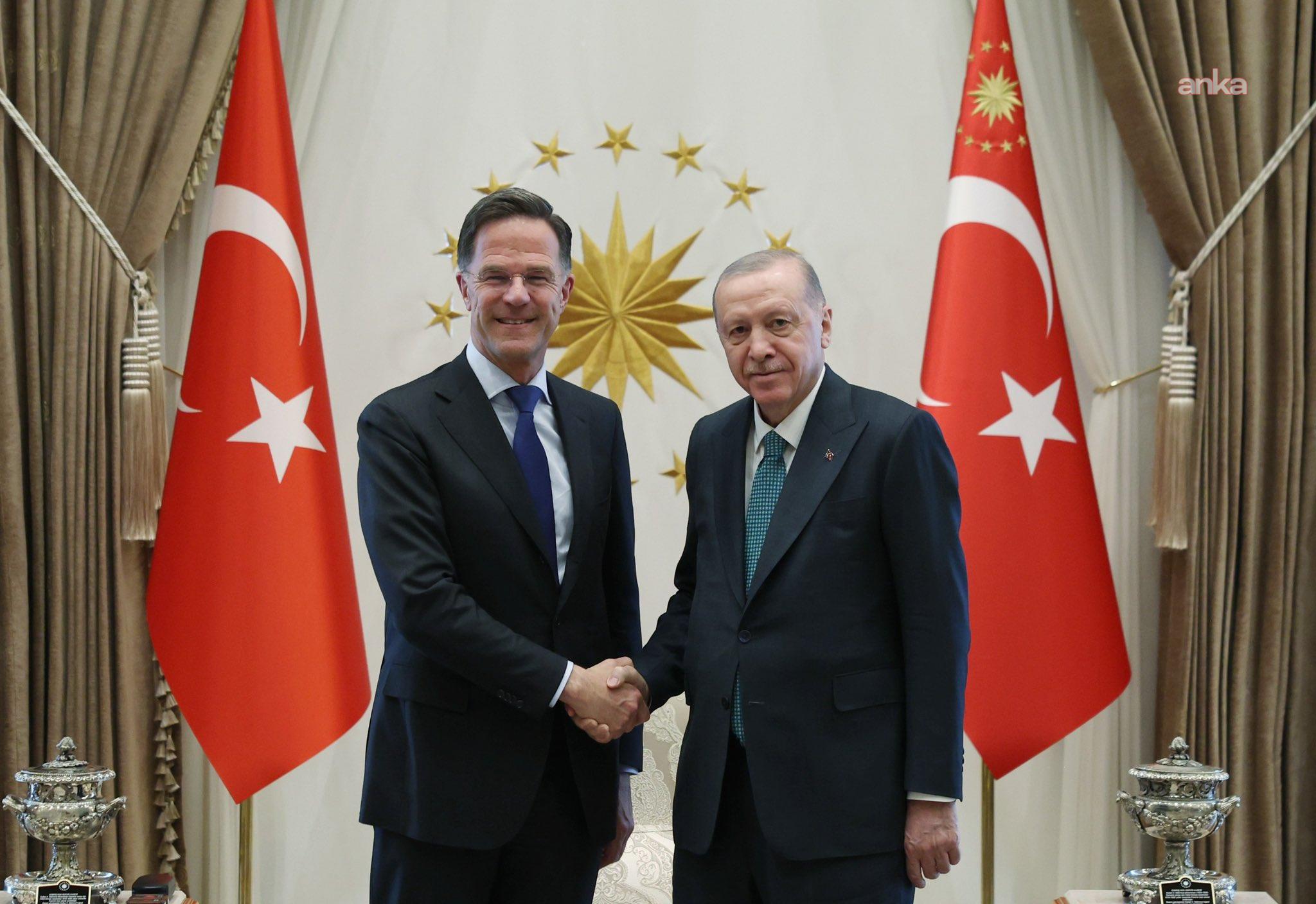 Cumhurbaşkan Erdoğan, NATO Genel Sekreteri Rutte’yi kabul etti