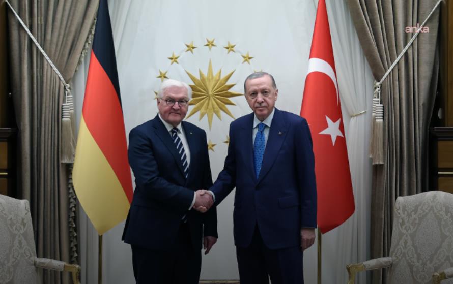 Cumhurbaşkanı Erdoğan, Almanya Cumhurbaşkanı Steinmeier ile telefonda görüştü