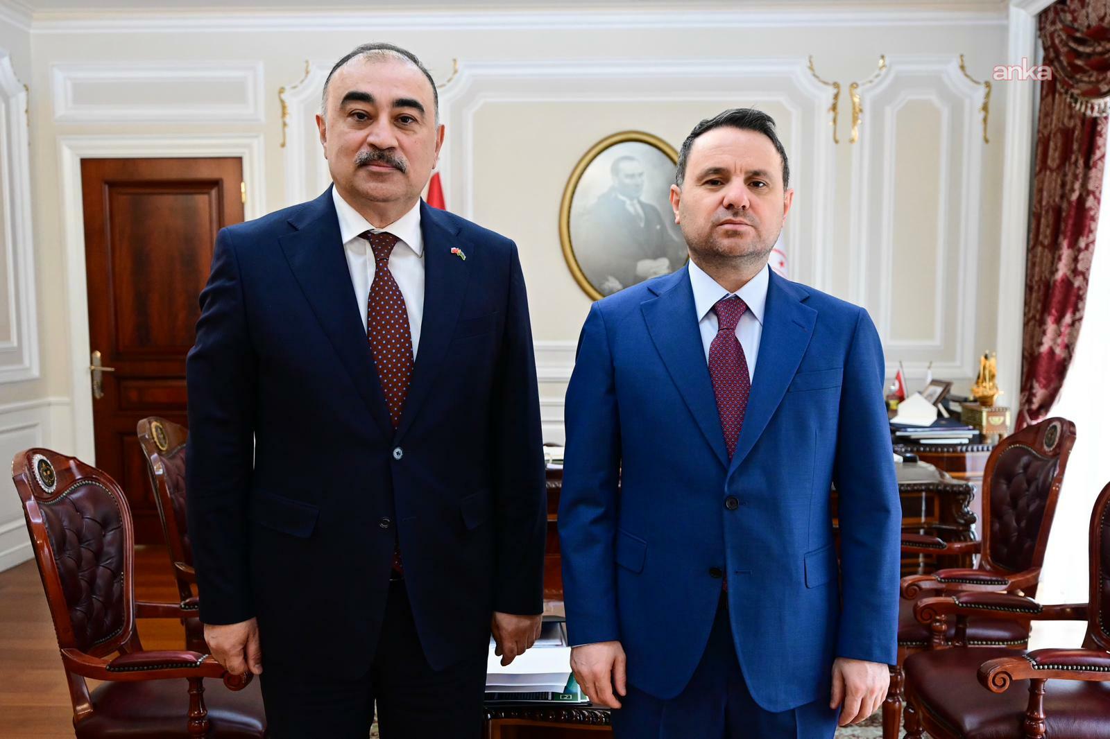 Adalet Bakanı Gürlek, Azerbaycan Büyükelçisi Memmedov’u kabul etti