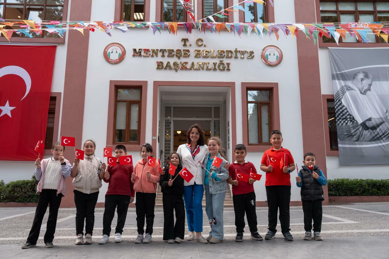 Menteşe Belediye Başkanı Gonca Aras: "Çocuklarımızın özgür bir kentte büyümesi için var gücümüzle çalışıyoruz"