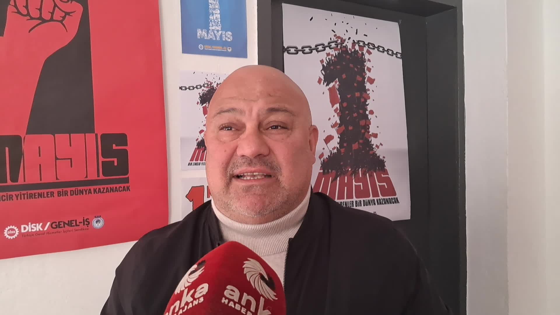 DİSK Rize-Artvin Şube Başkanı Bilgin’den 1 Mayıs çağrısı: "Alanlarda buluşalım, mücadelemizi hep birlikte yükseltelim"