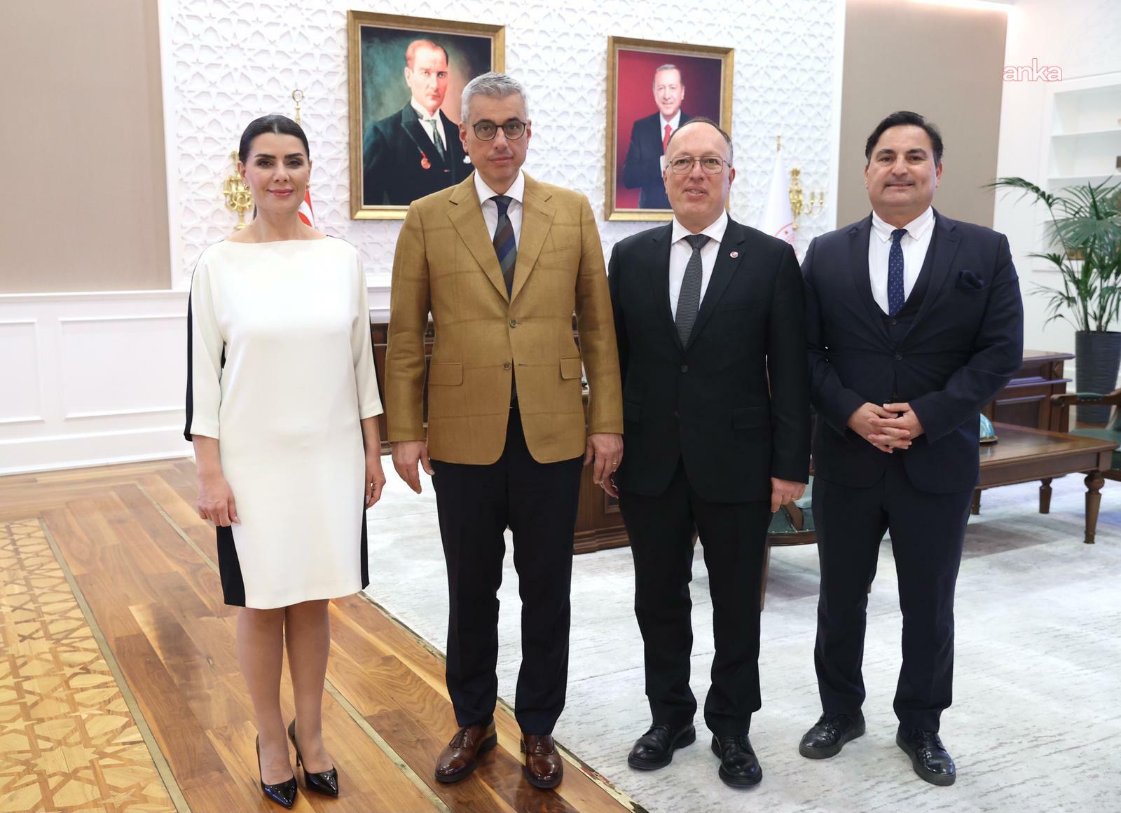 DİŞHEK-SEN'den Sağlık Bakanı Memişoğlu'na ziyaret