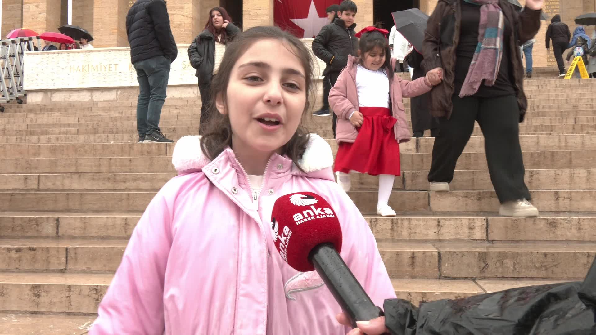 23 Nisan Ulusal Egemenlik ve Çocuk Bayramı'nda çocuklar Anıtkabir'de: “Atatürk’ü asla kalbimizden silmeyeceğiz"