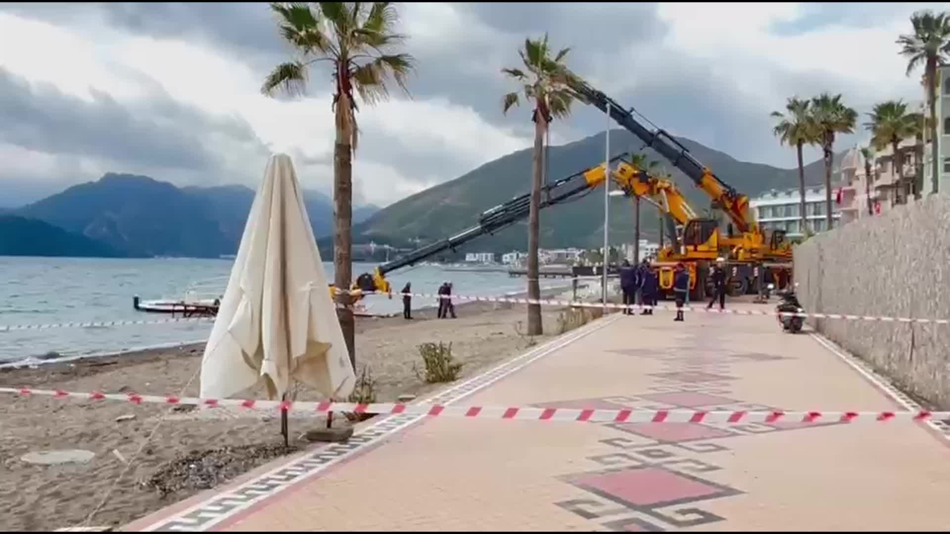 Marmaris'te vinç kazası: 1 işçi hayatını kaybetti