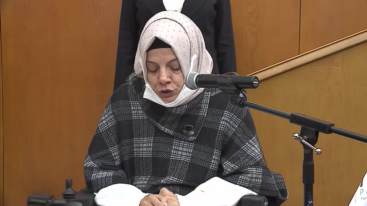 ENGELLİ AYSUN KARAEMİR İYİ PARTİ GRUPTA KONUŞTU: "YAKLAŞIK 200 BİN ENGELLİ BİREY VE BEN ATAMA BEKLİYORUZ"