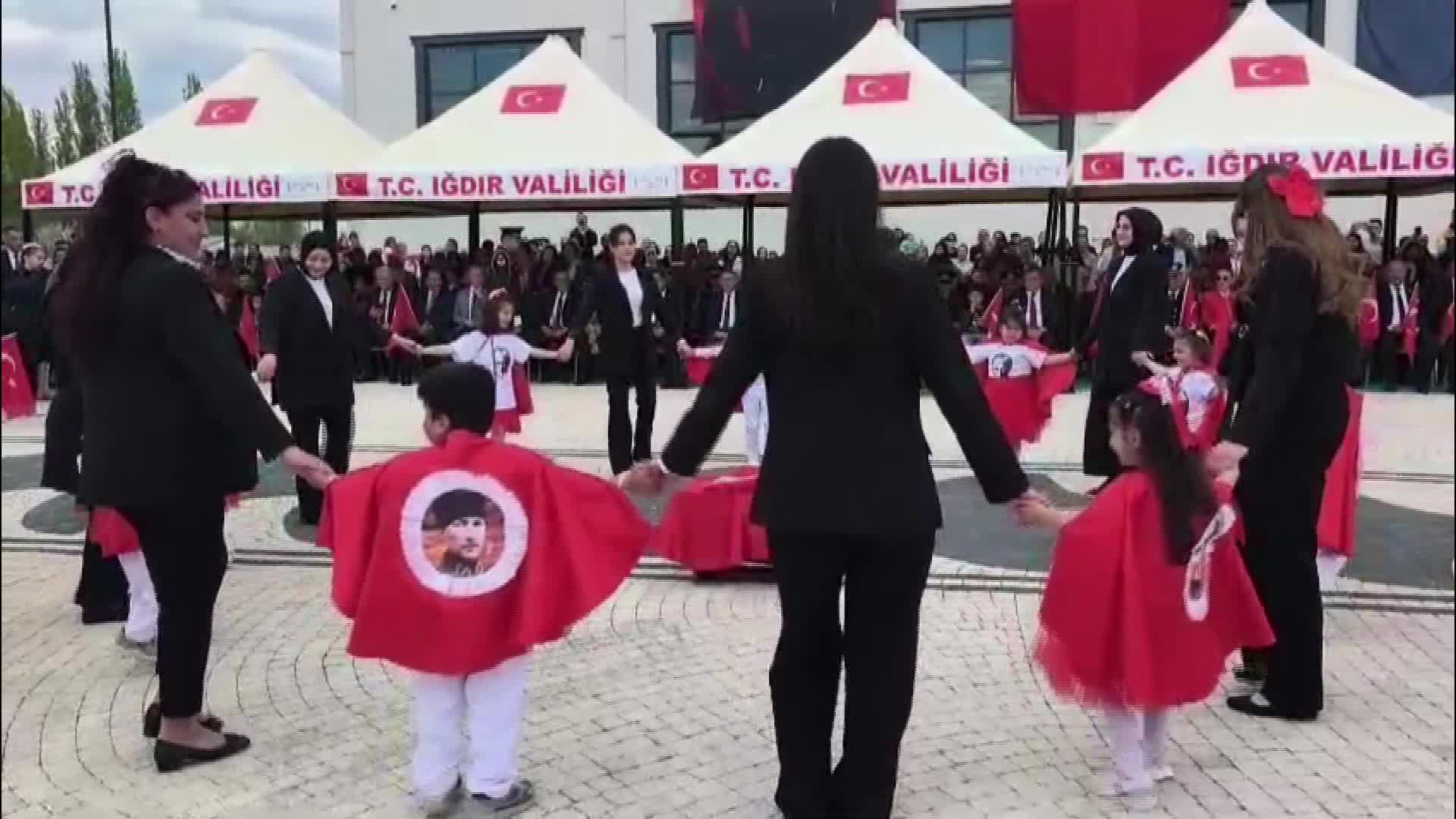 23 Nisan Ulusal Egemenlik ve Çocuk Bayramı Iğdır'da kutlandı