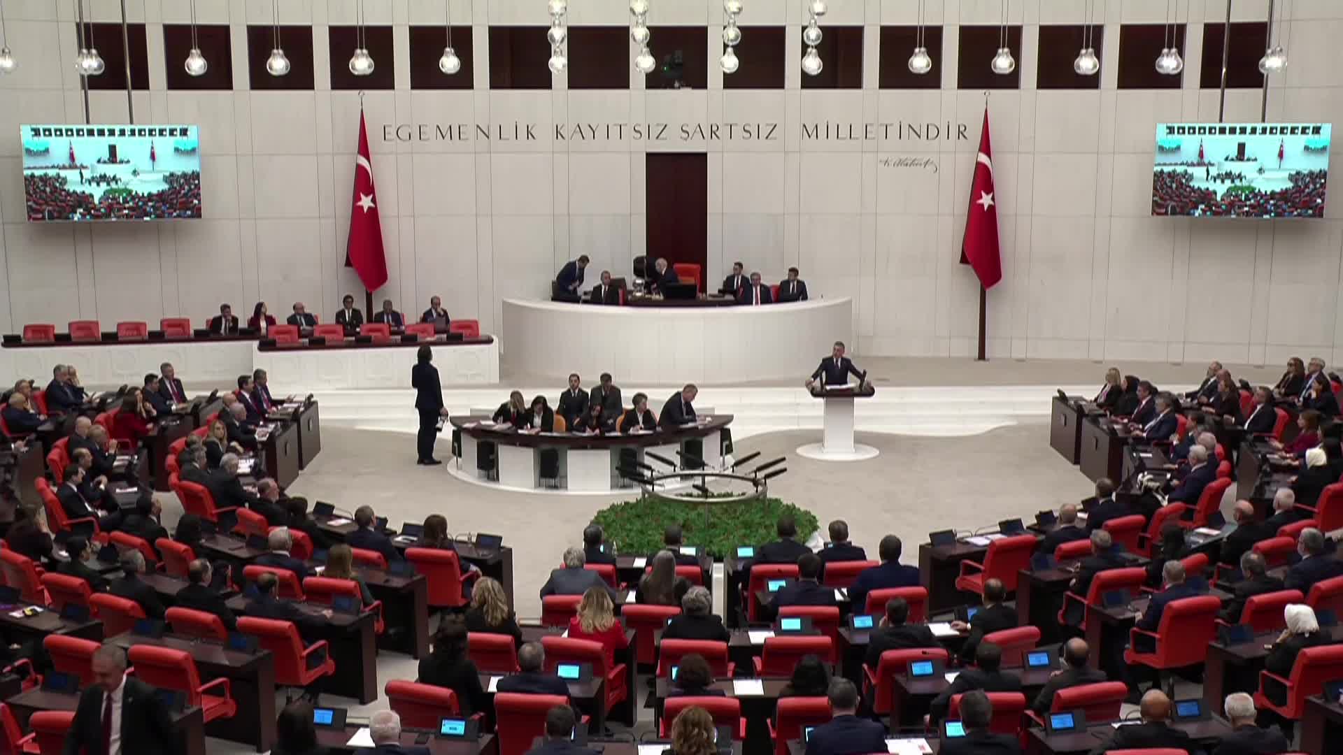 TBMM Genel Kurulu 23 Nisan Özel Oturumu... Abdullah Güler: "Egemenliğin kayıtsız şartsız millete ait olduğu bilinciyle daha güçlü yarınlara yürümeye kararlılıkla devam edeceğiz"