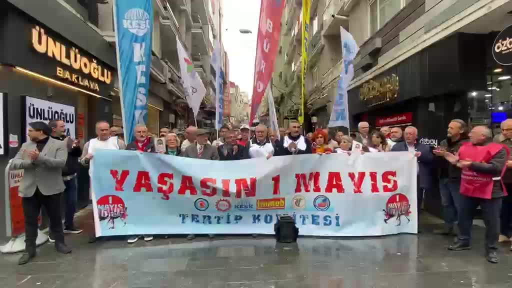 Emek bileşenlerinden Samsun’da yurttaşlara çağrı: 1 Mayıs’ı emeğin gerçek bayramına çevirmek için tüm emekçileri alanlara, meydanlara çağırıyoruz