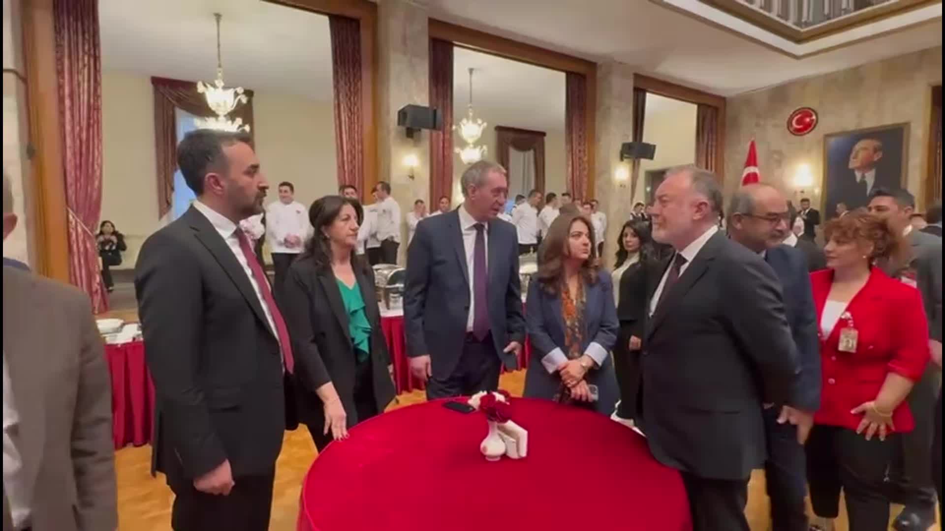 23 Nisan Ulusal Egemenlik ve Çocuk Bayramı Resepsiyonu... Bakırhan: Süreç ilerliyor, umarım önümüzdeki günlerde hızlanacak