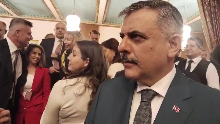 23 Nisan Ulusal Egemenlik ve Çocuk Bayramı Resepsiyonu... İçişleri Bakanı Çiftçi'den CHP heyeti ile yaptığı görüşme hakkında "O bana kalsın" yanıtı