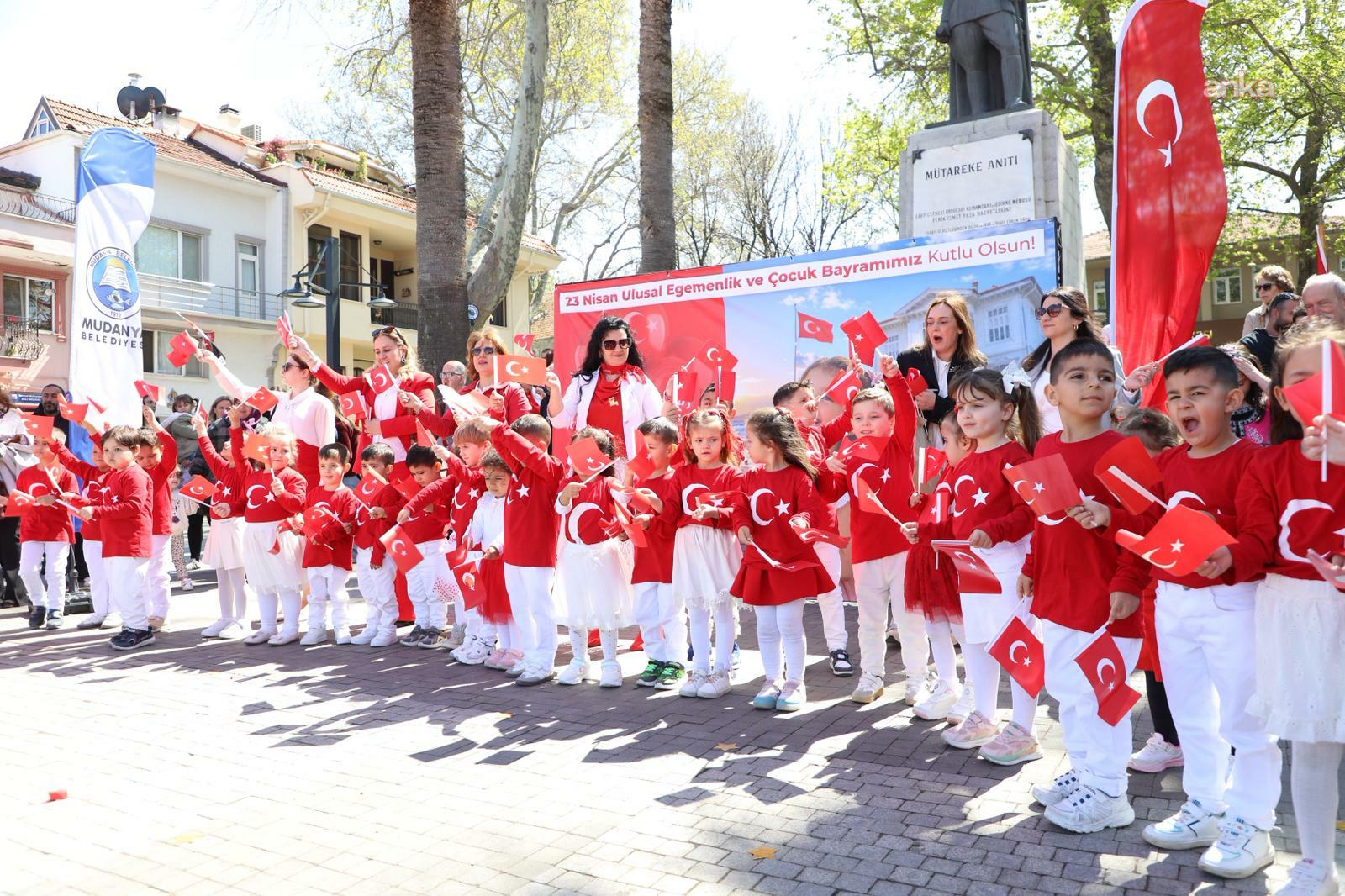 Mudanya’da 23 Nisan coşkusu sınırları aştı