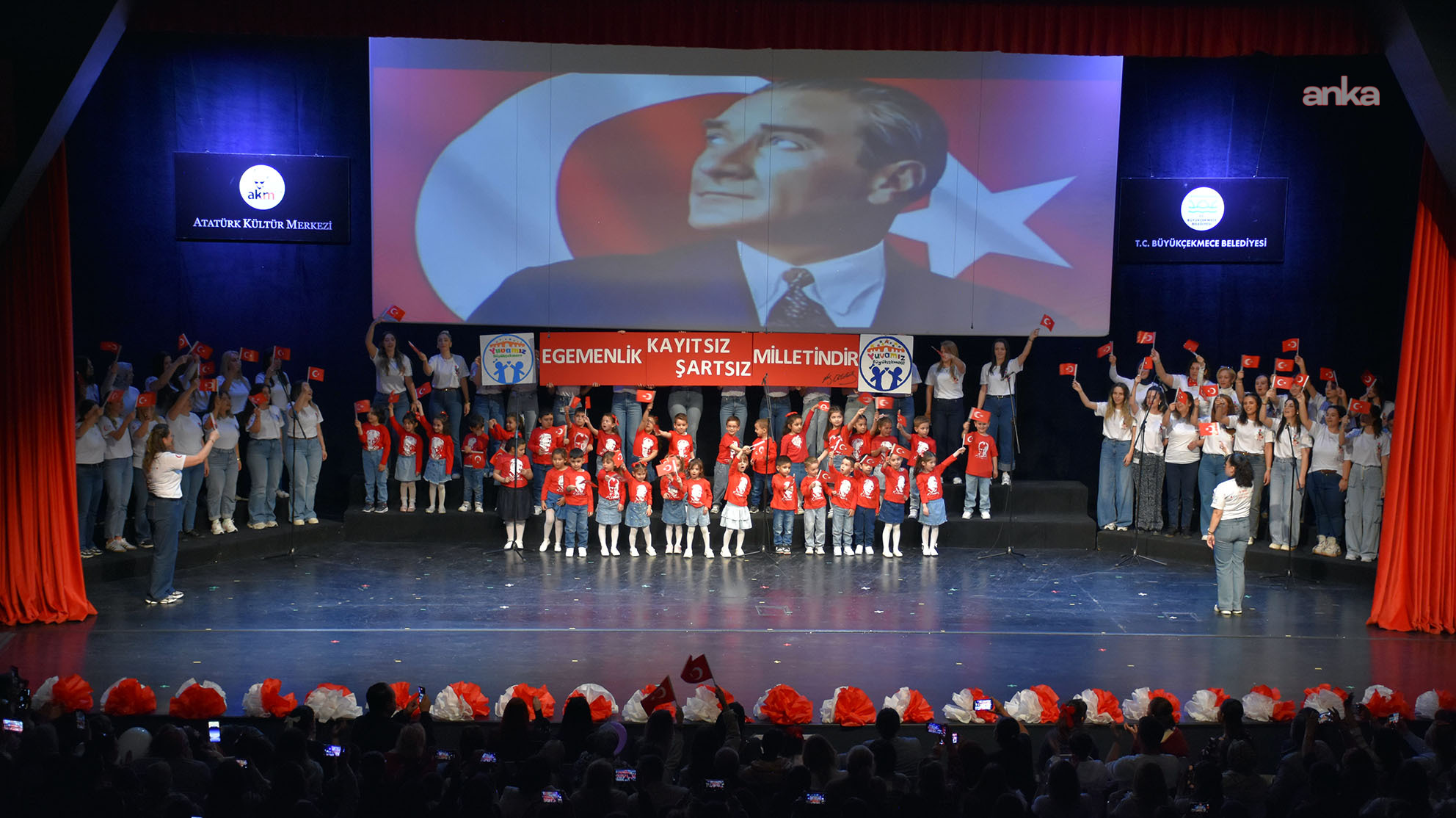 Büyükçekmece’de 23 Nisan... Bayram coşkusu sanatla buluştu