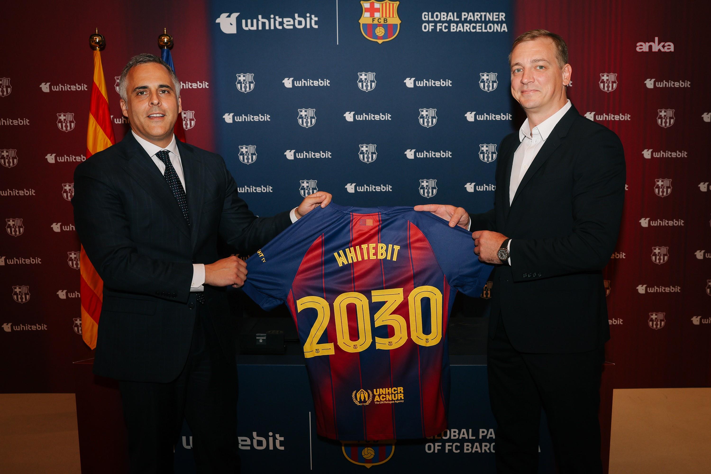 WhiteBIT ve FC Barcelona, sporda küresel inovasyonu ileri taşıyacak beş yıllık anlaşmayı duyurdu