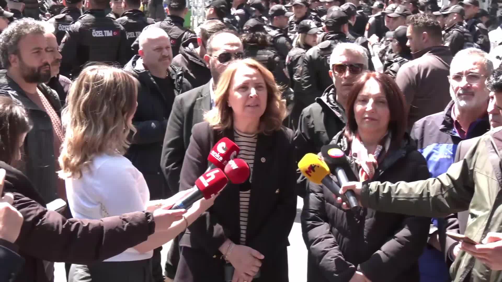 Doruk Madencilik işçilerinin eylemi sürüyor... Selçuk Özdağ: "Bu işçiler çoluk çocuğundan ayrılmışlar, ekmek peşindeler"