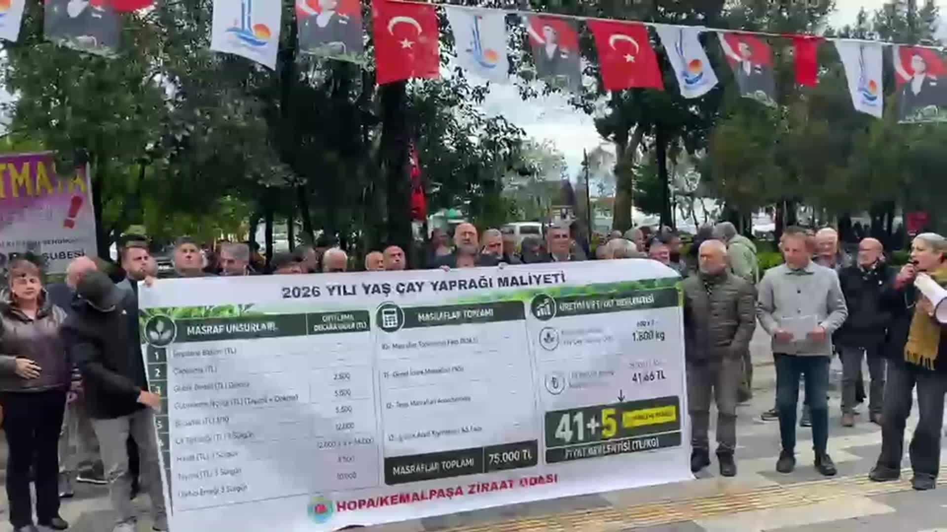 Hopalı çay üreticilerinin talebi: "Taban fiyat en az 46 TL olmalı”