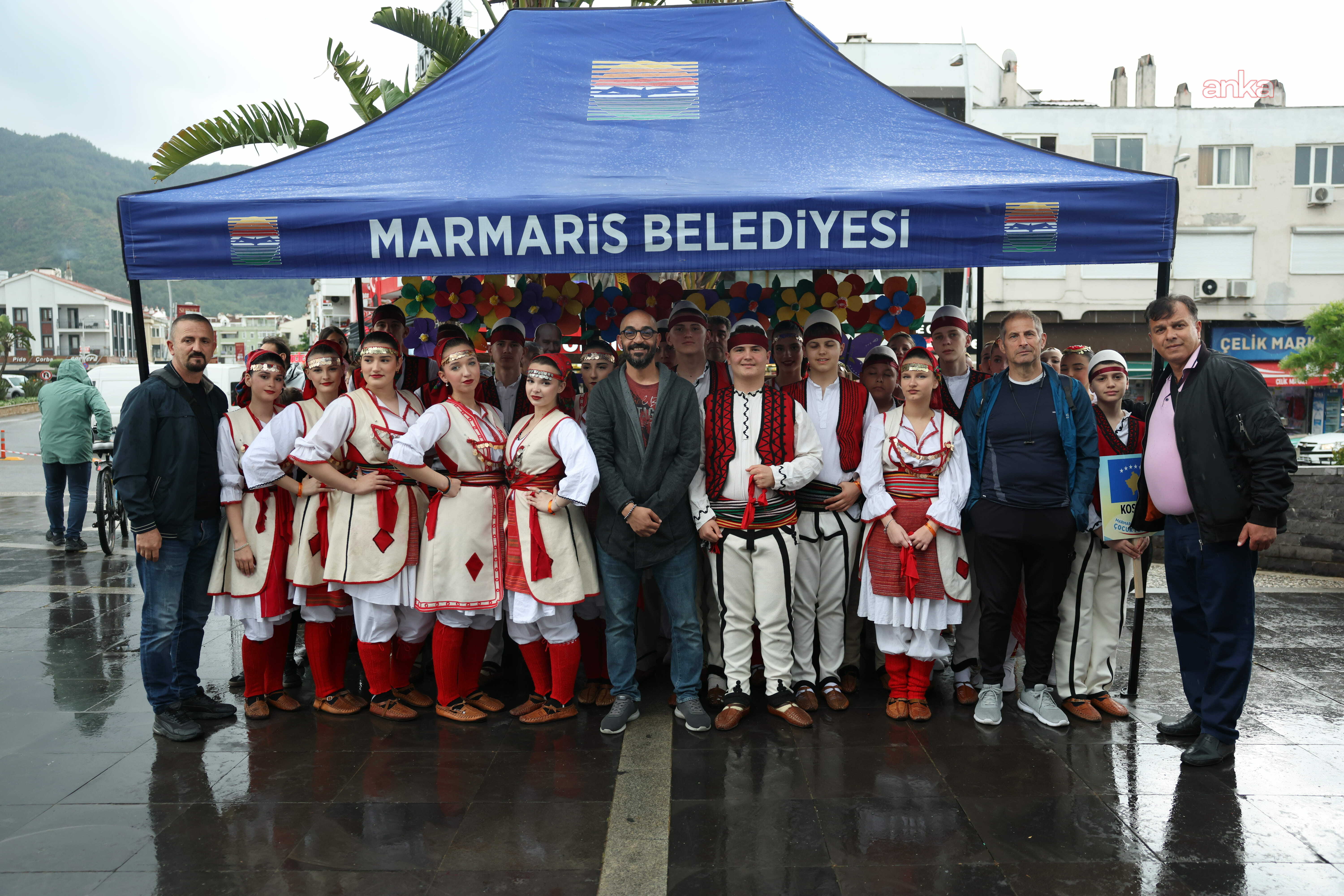 "Marmaris Uluslararası Çocuk Festivali" yoğun ilgiyle devam ediyor