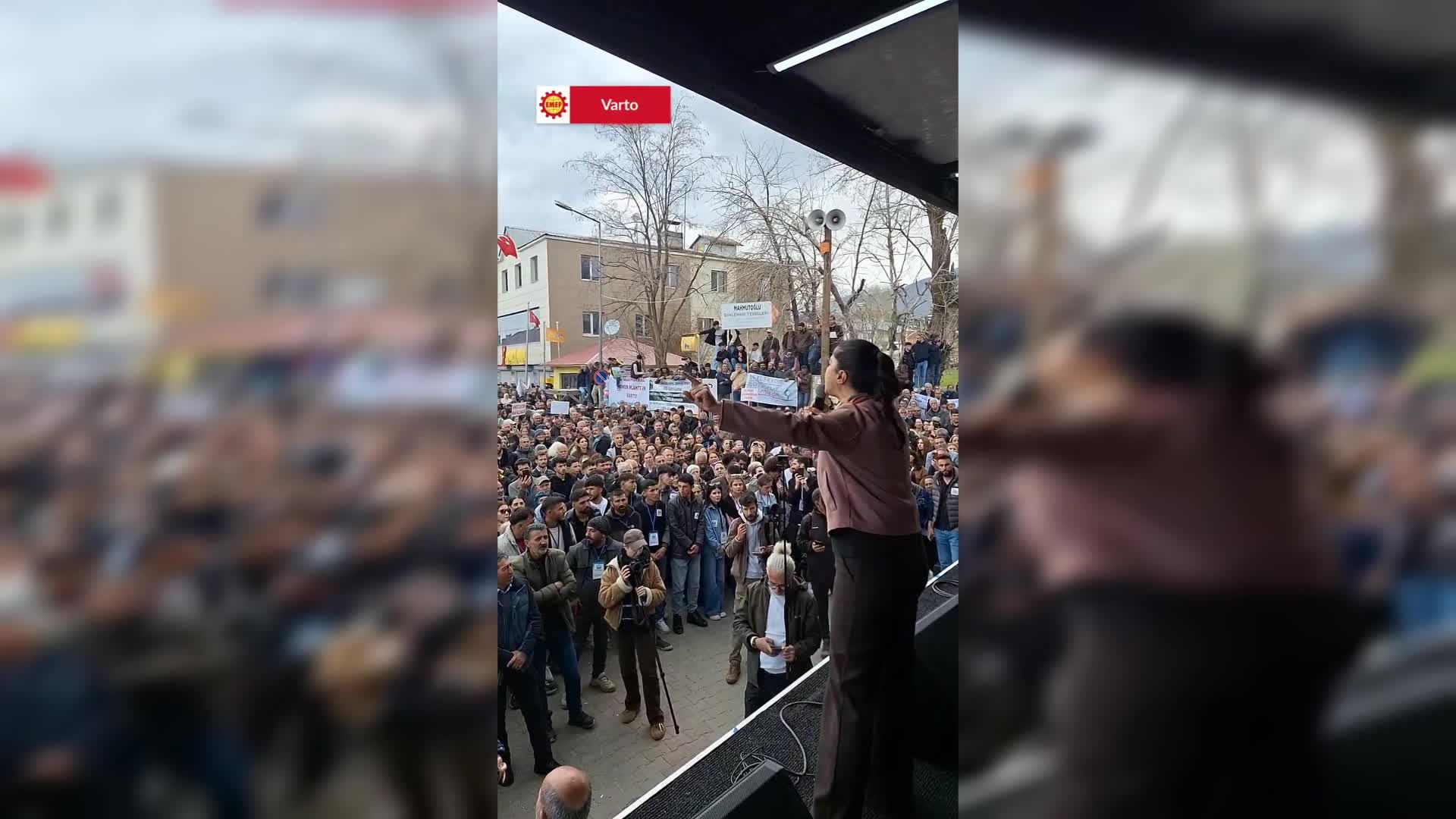 EMEP’li Karaca, Muş Varto’da JES’e karşı düzenlenen mitingde konuştu: Gözü doymaz sermayeye karşı direnişin adı artık Varto’dur
