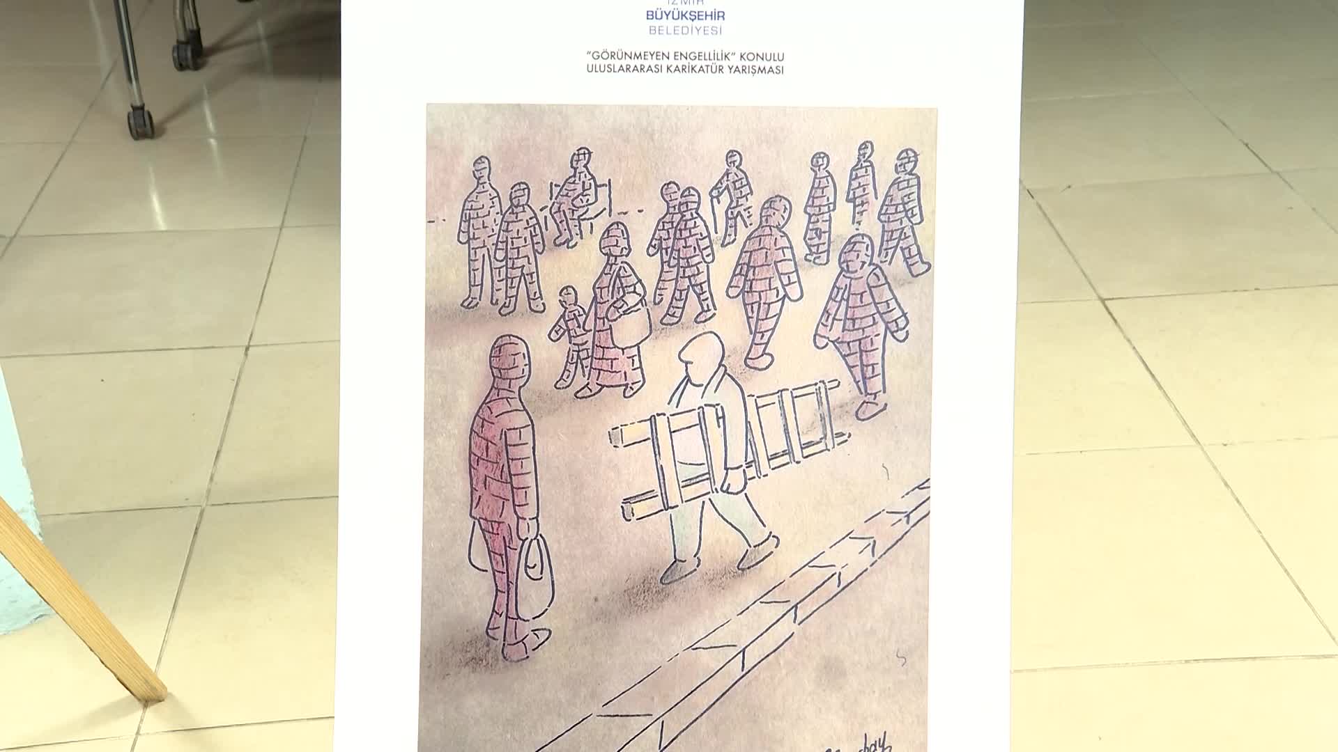 “Görünmeyen Engellilik” karikatür yarışması sonuçlandı