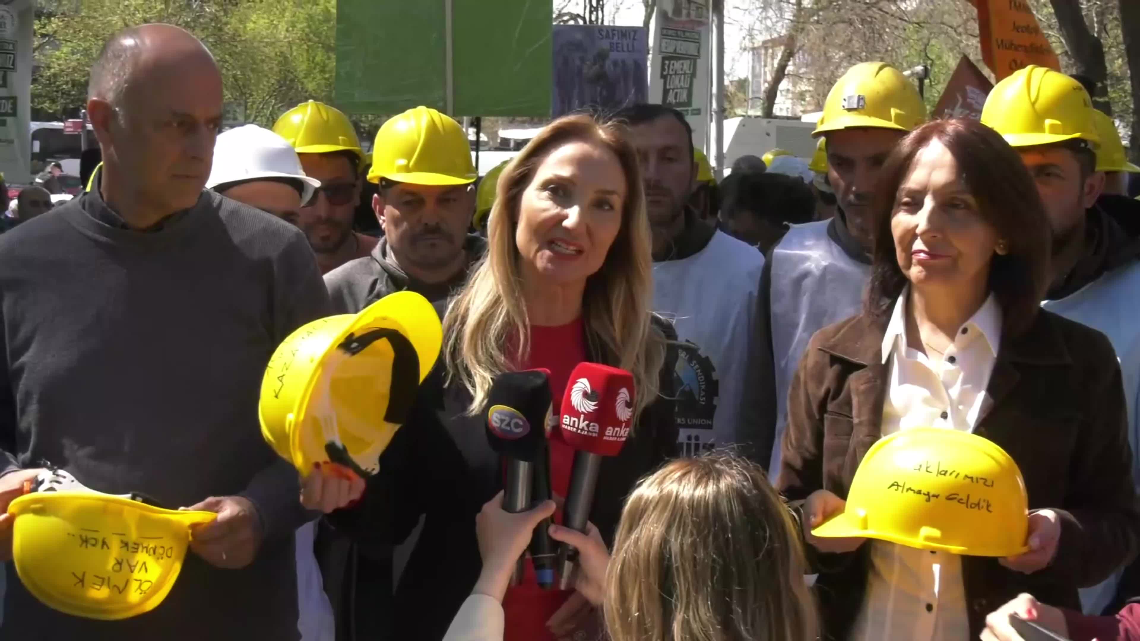 CHP'li Özlale'den açlık grevindeki madencilere destek: "Buradaki madenciler sizden bir lütuf beklemiyor, haklarını istiyor"